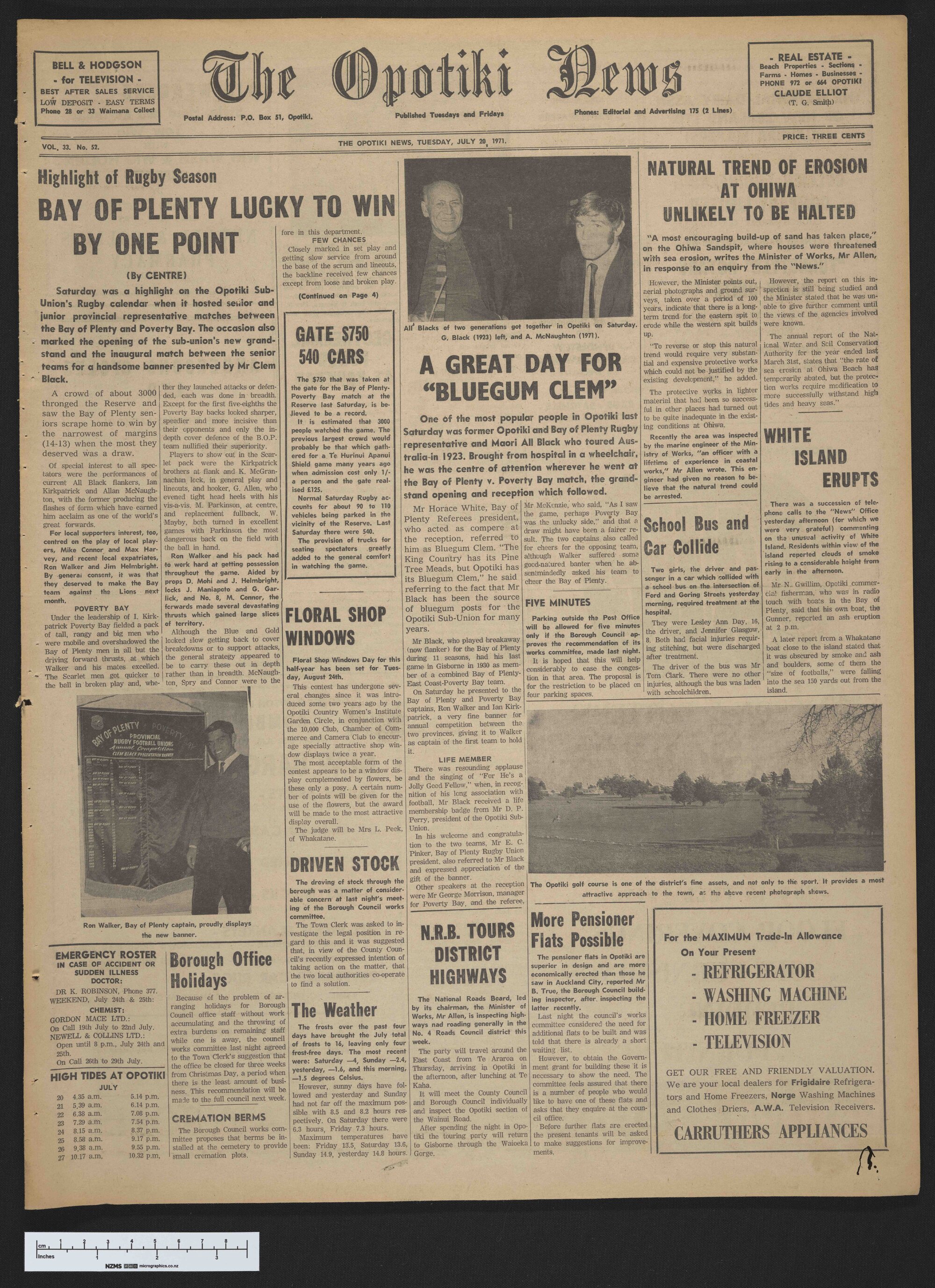 1971-07-20 Opotiki News