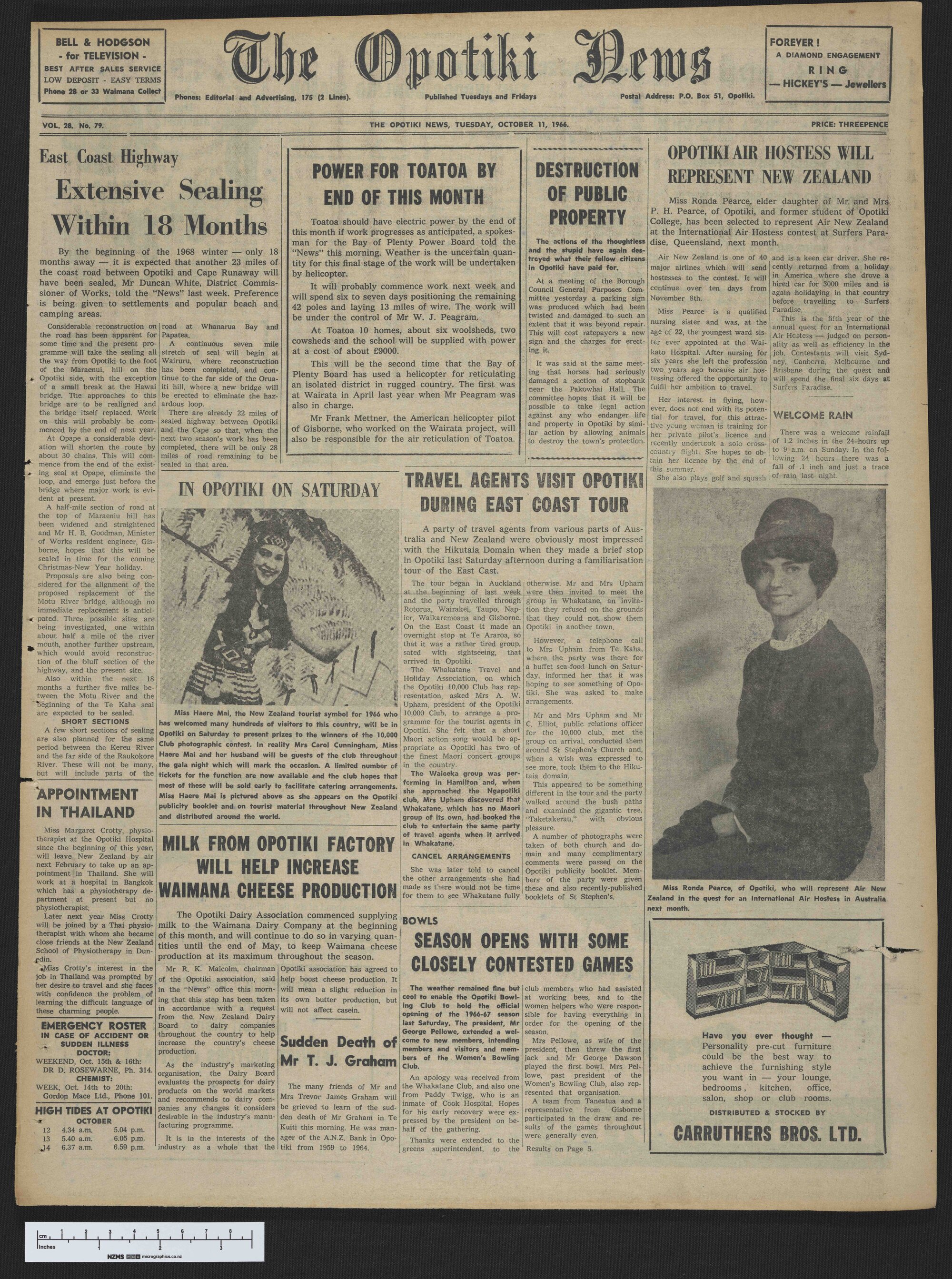 1966-10-11 Opotiki News