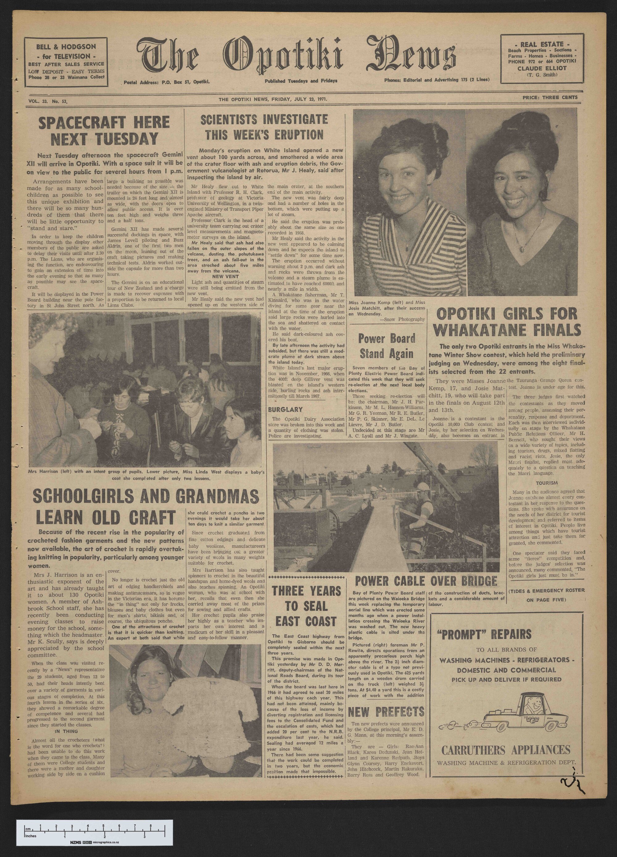 1971-07-23 Opotiki News