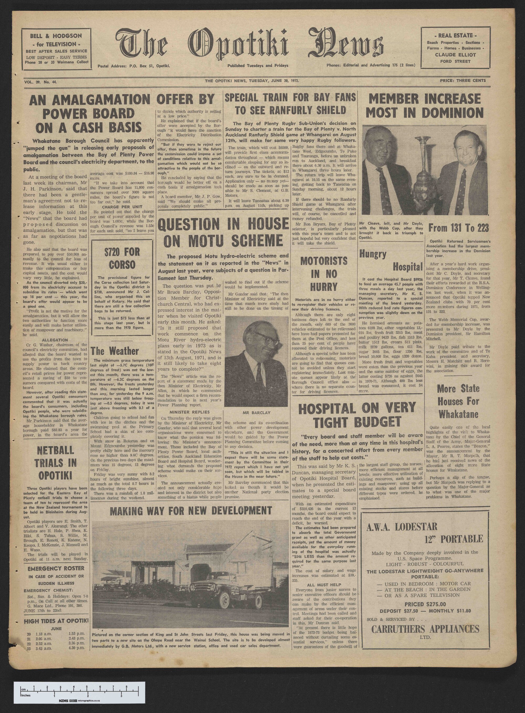 1972-06-20 Opotiki News