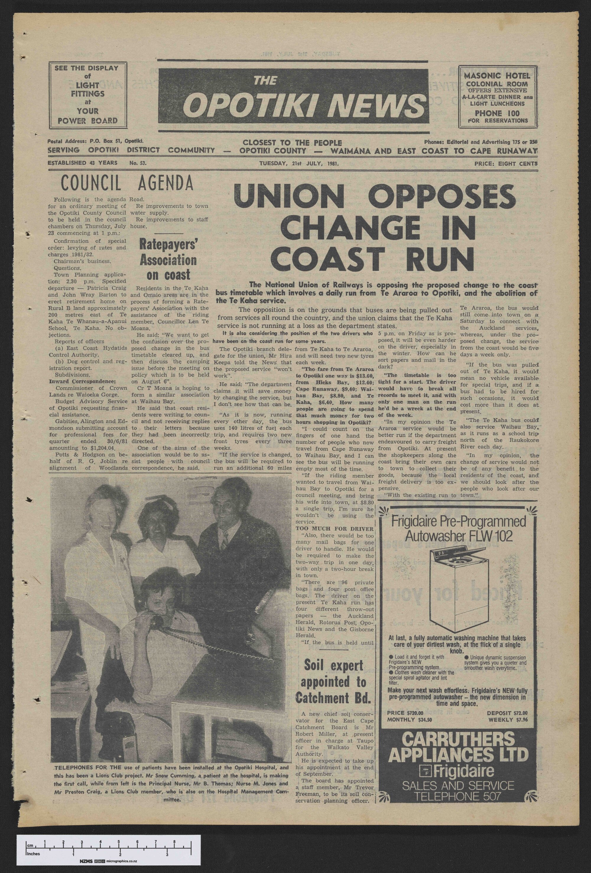 1981-07-21 Opotiki News
