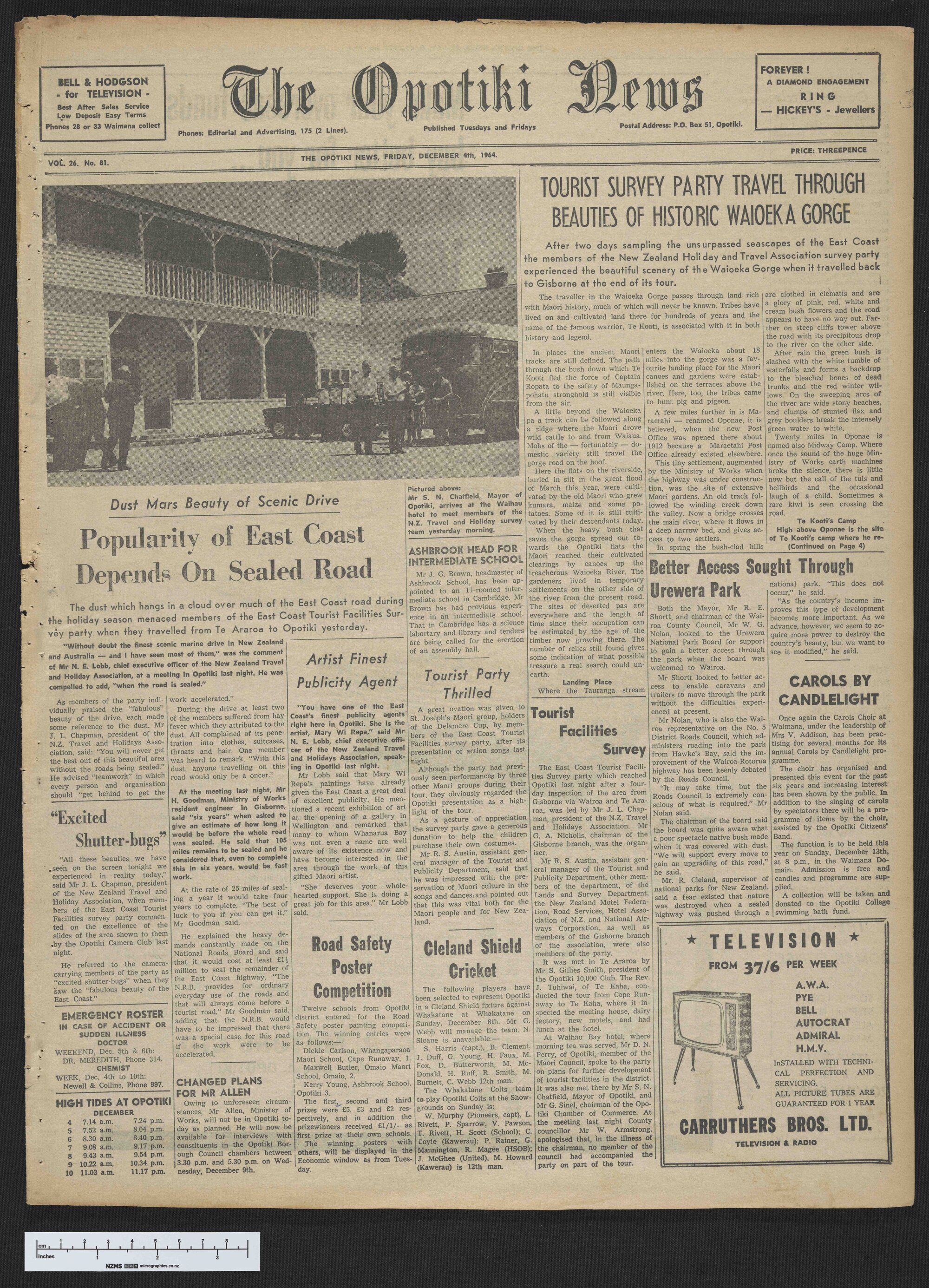 1964-12-04 Opotiki News