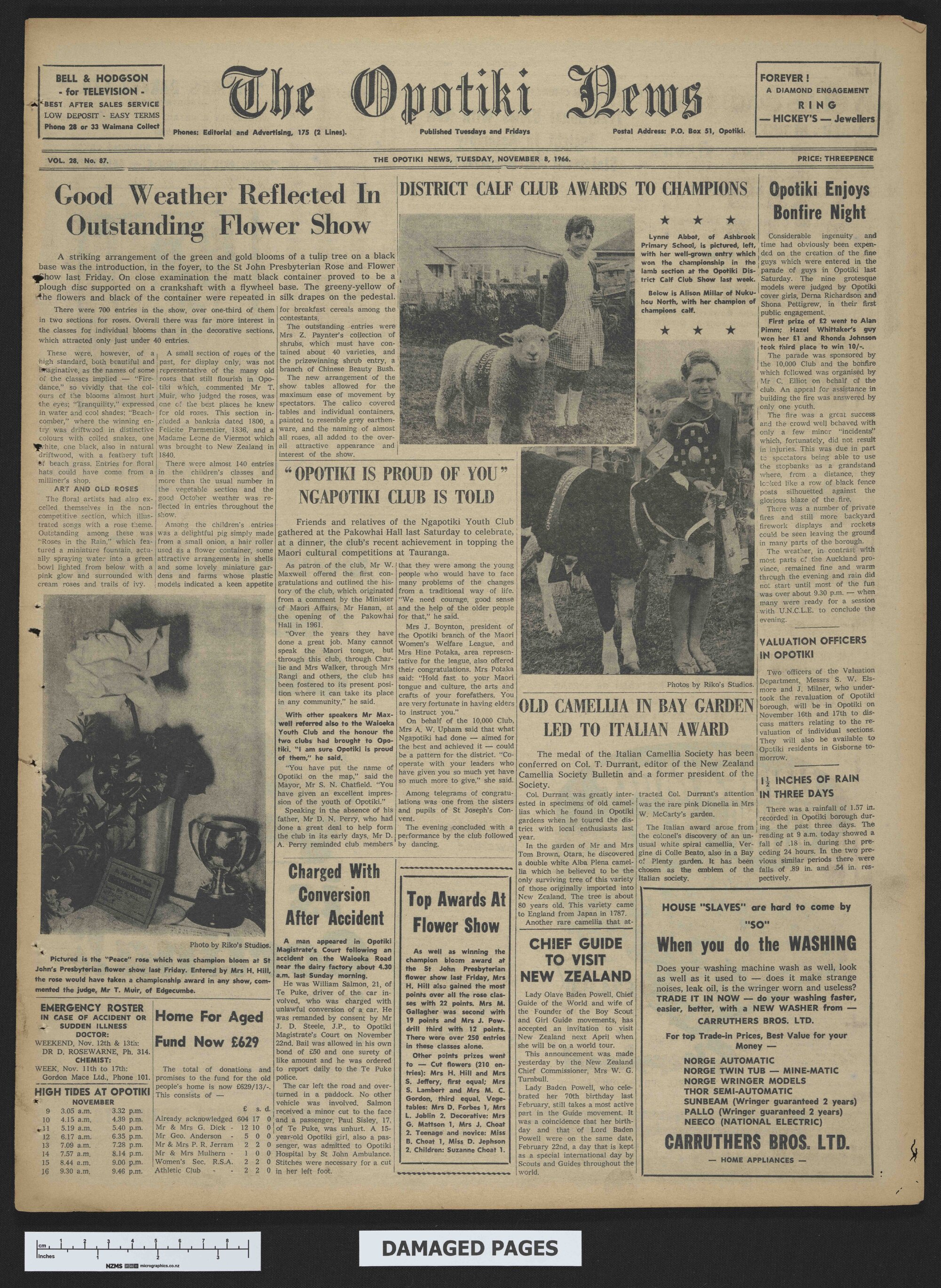1966-11-08 Opotiki News