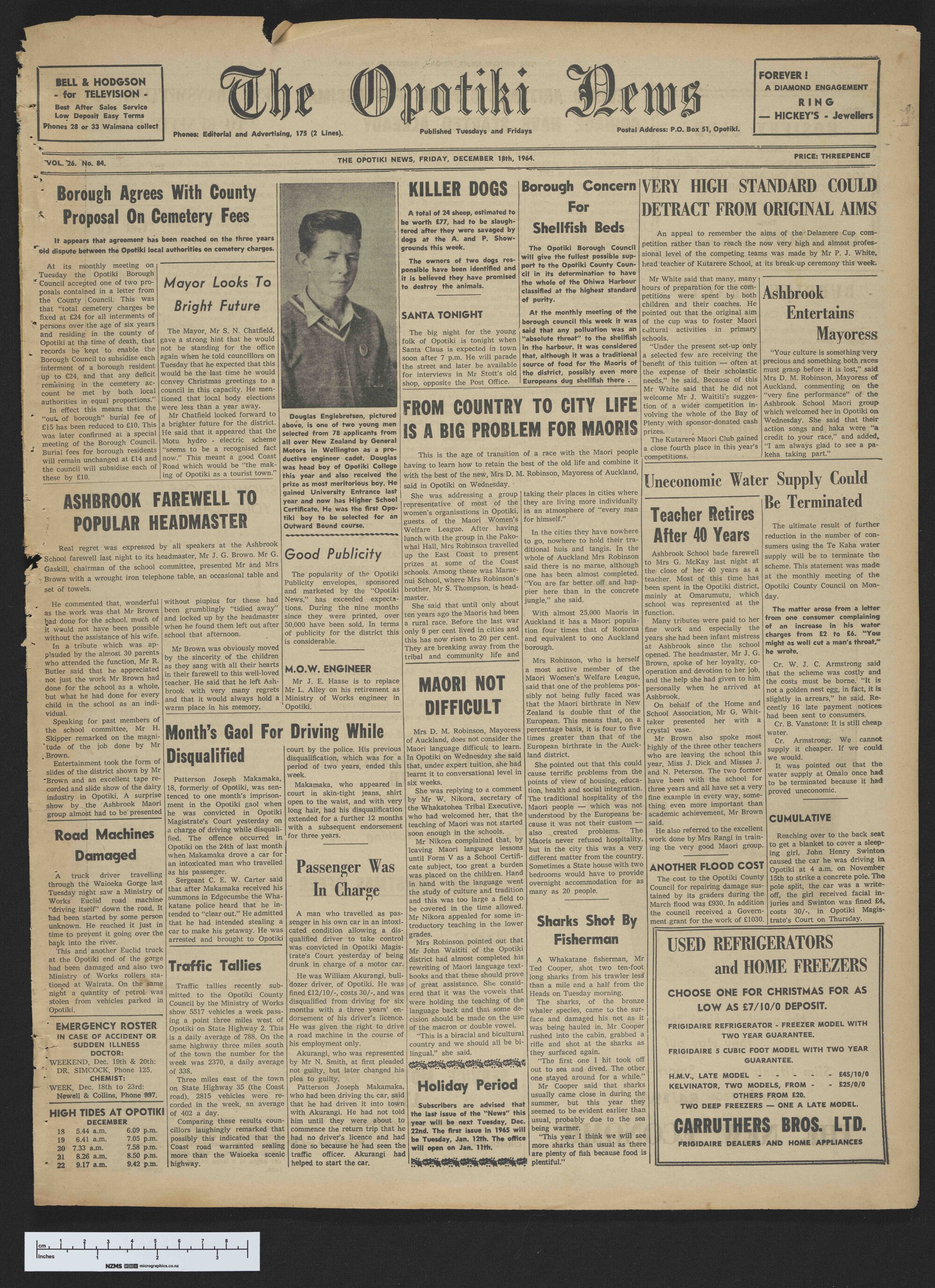 1964-12-18 Opotiki News