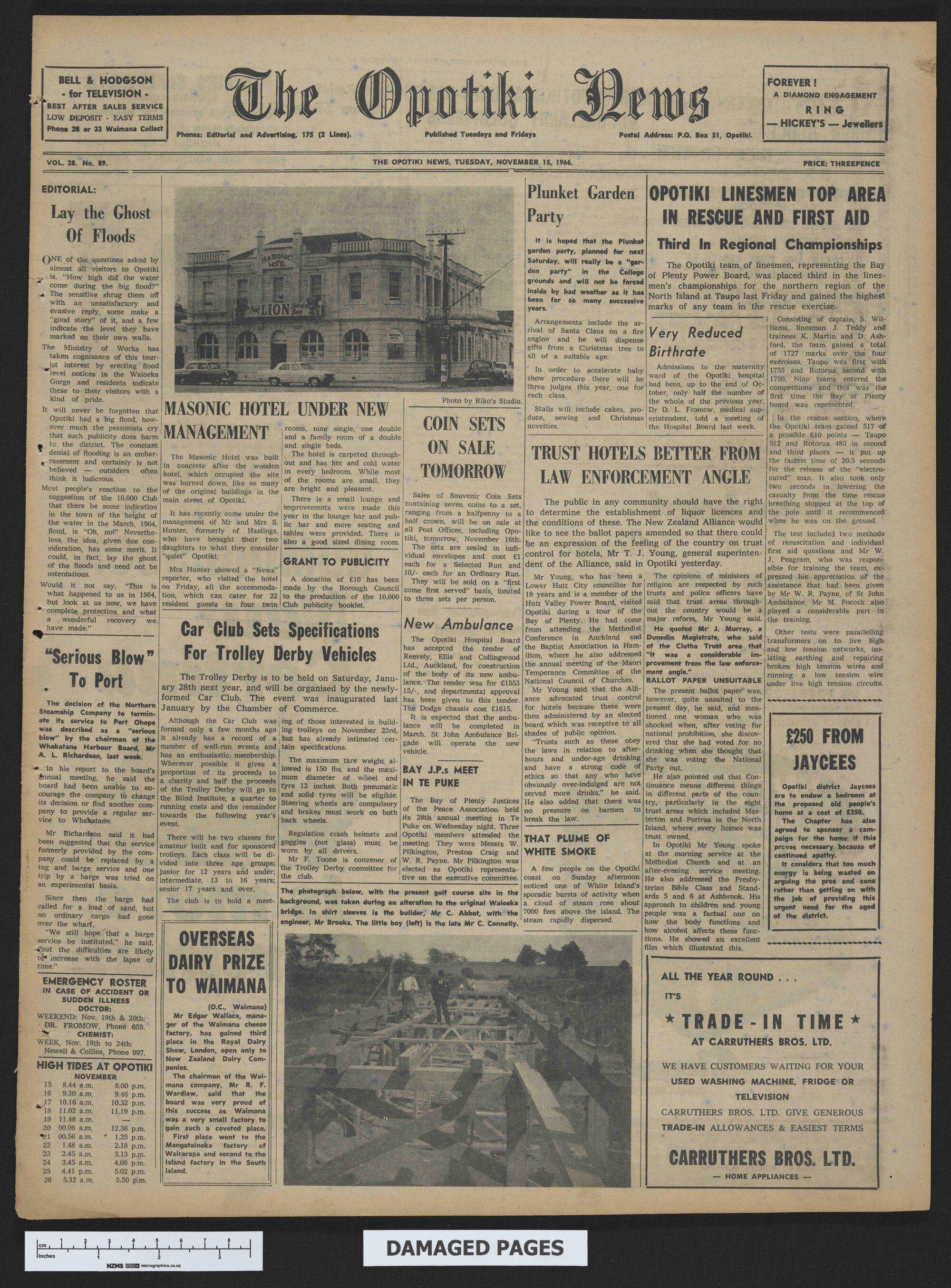 1966-11-15 Opotiki News
