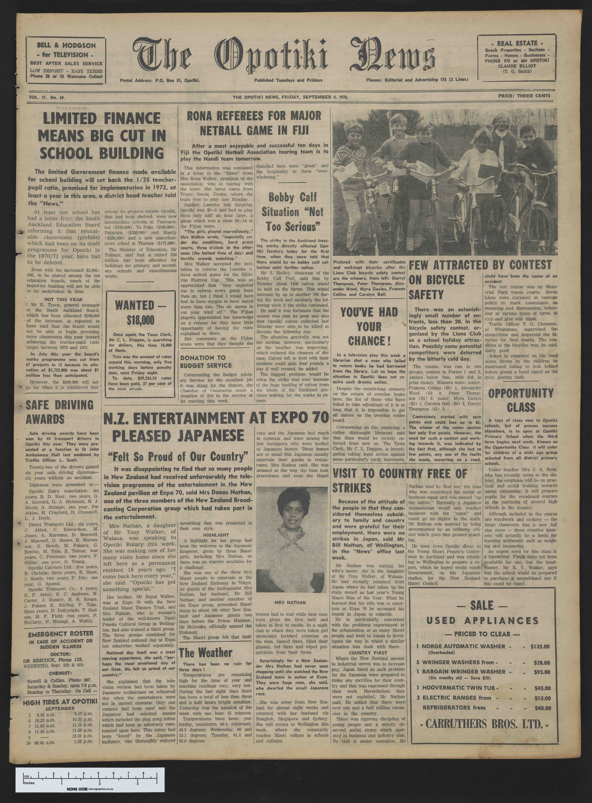 1970-09-04 Opotiki News