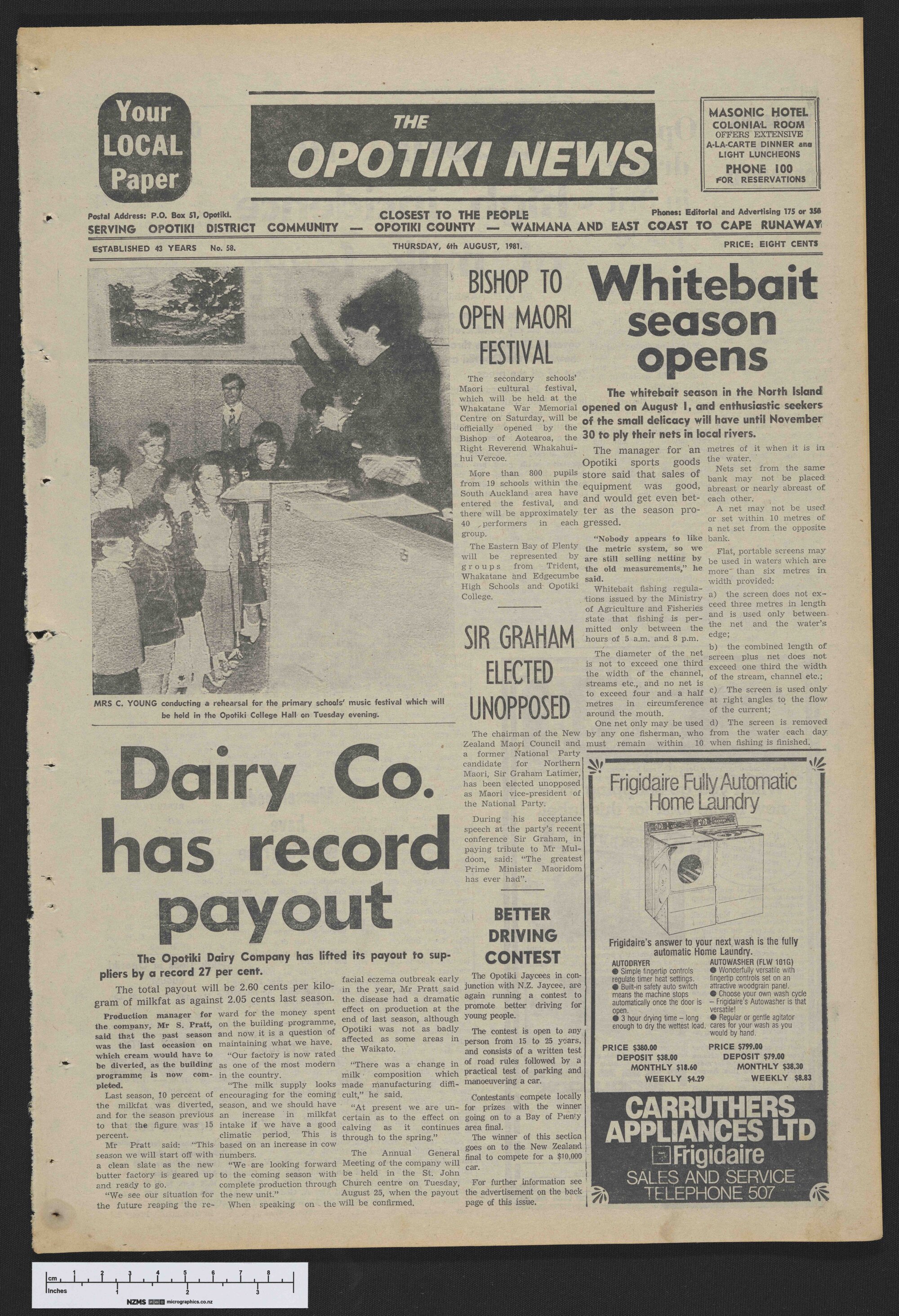 1981-08-06 Opotiki News