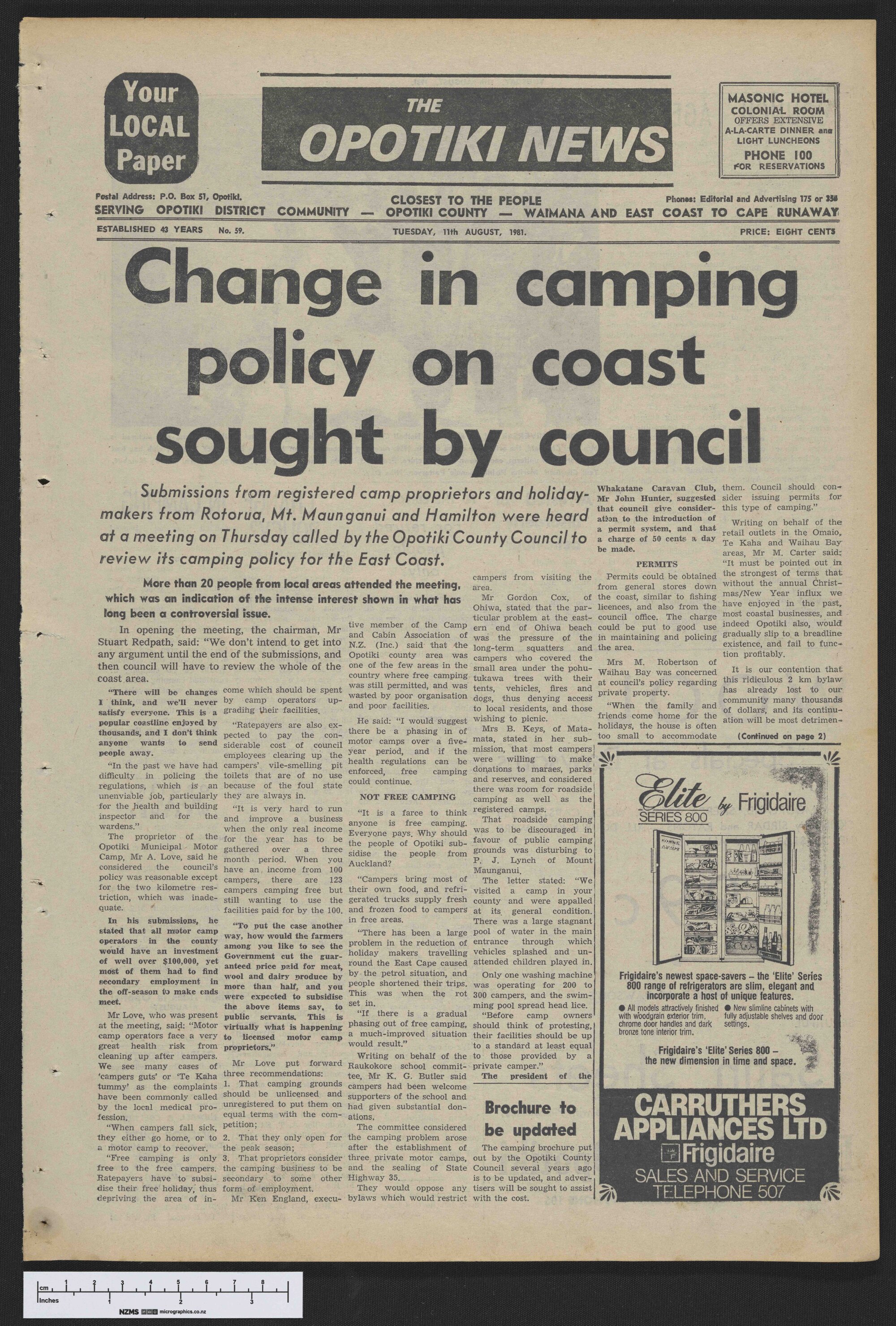1981-08-11 Opotiki News