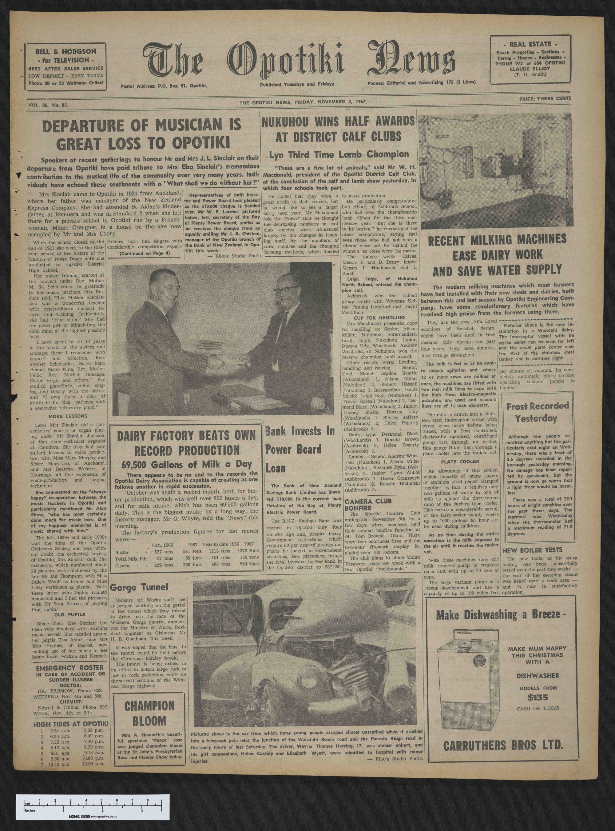 1967-11-03 Opotiki News