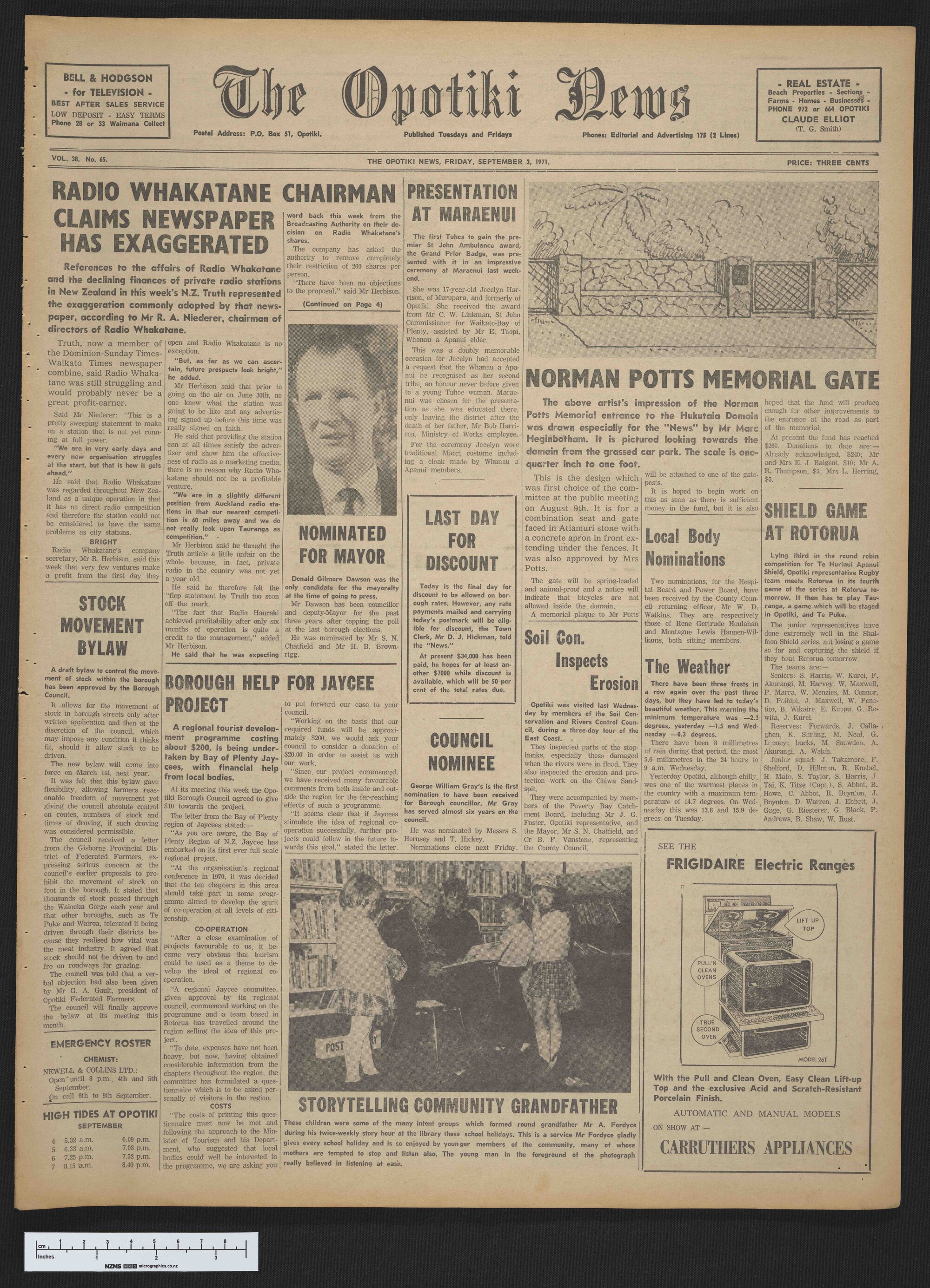 1971-09-03 Opotiki News