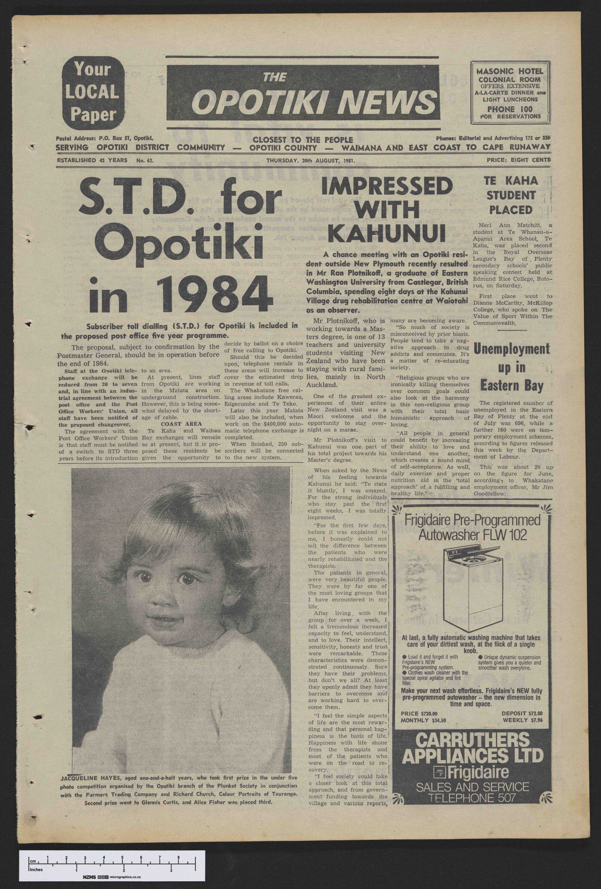 1981-08-20 Opotiki News