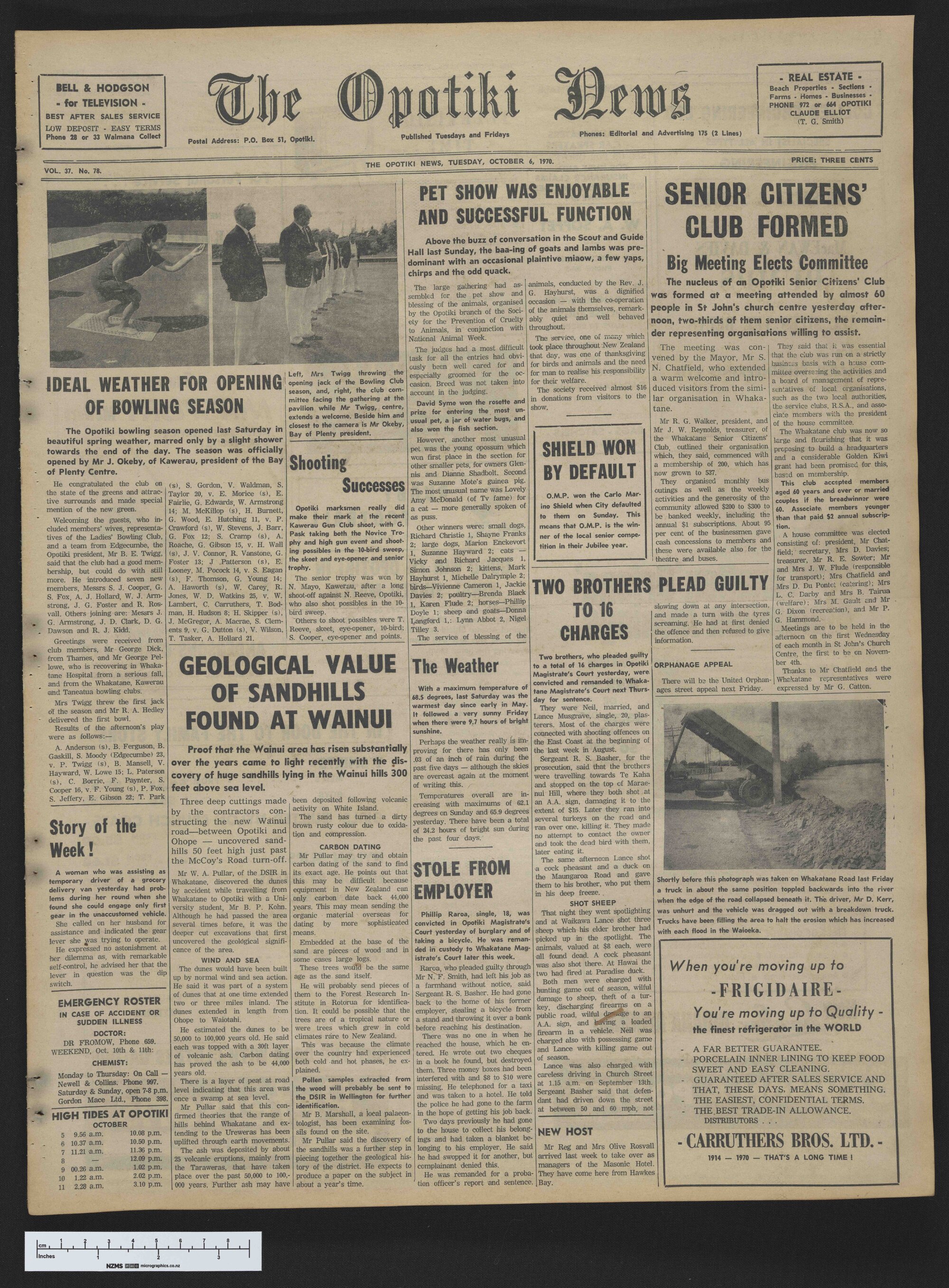 1970-10-06 Opotiki News