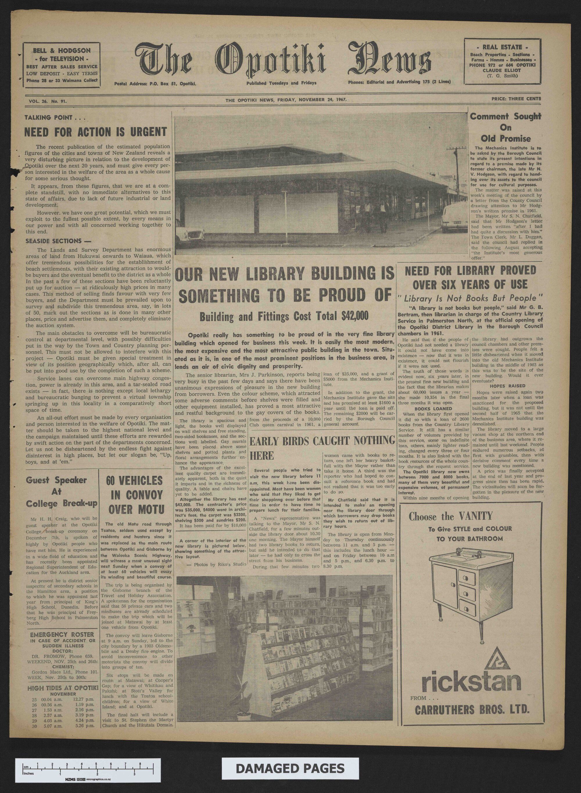 1967-11-24 Opotiki News