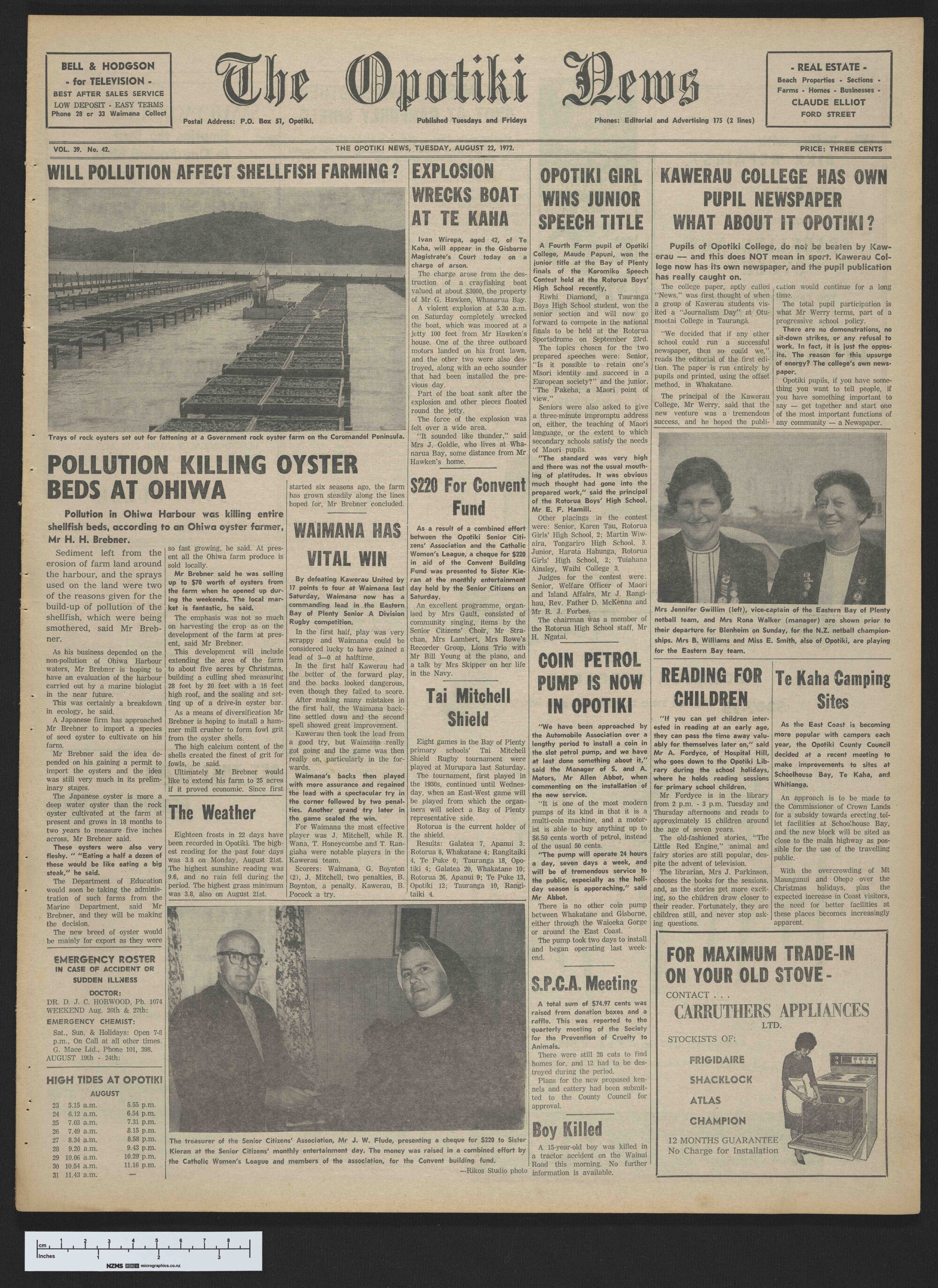 1972-08-22 Opotiki News