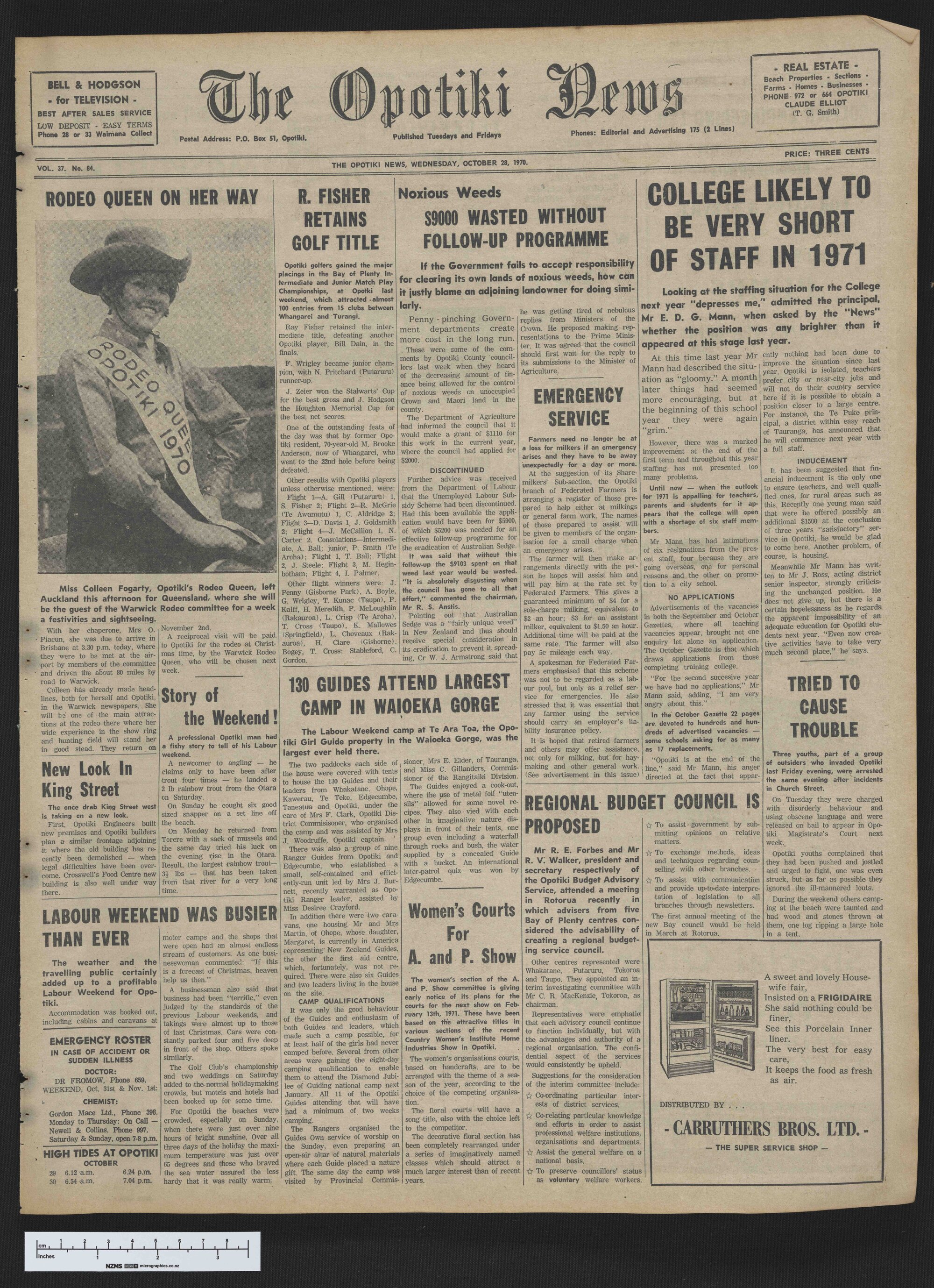 1970-10-28 Opotiki News