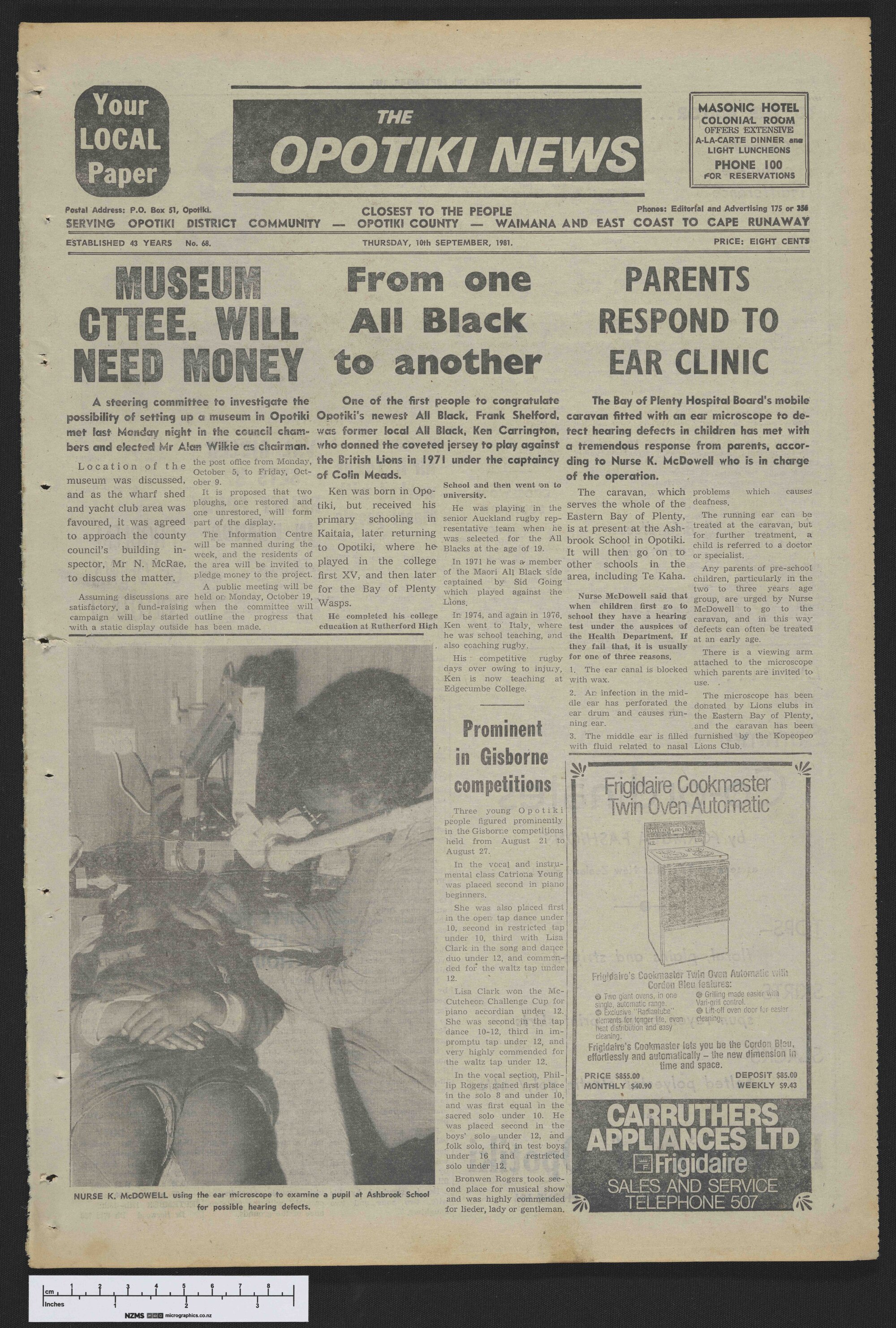 1981-09-10 Opotiki News