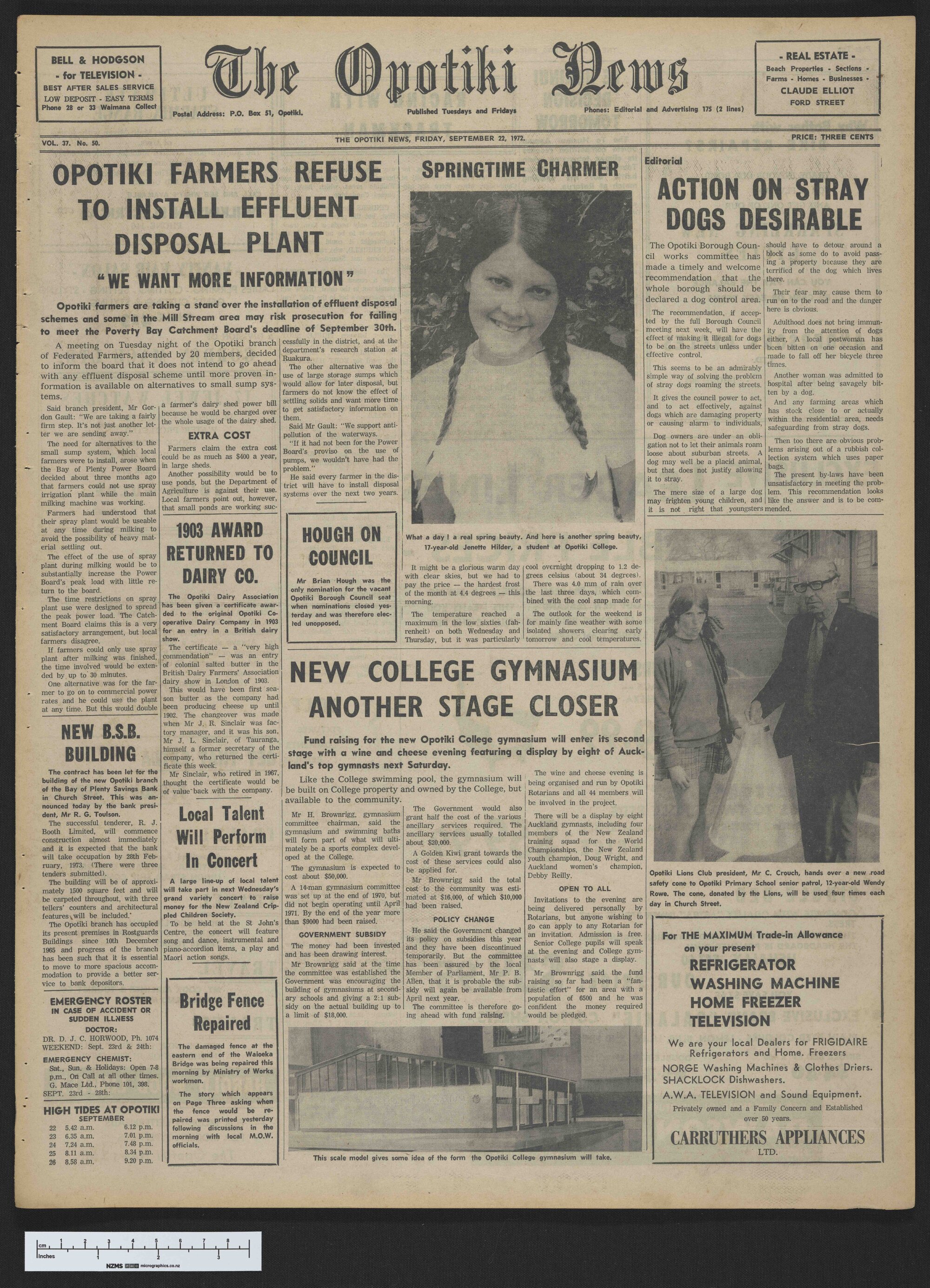 1972-09-22 Opotiki News