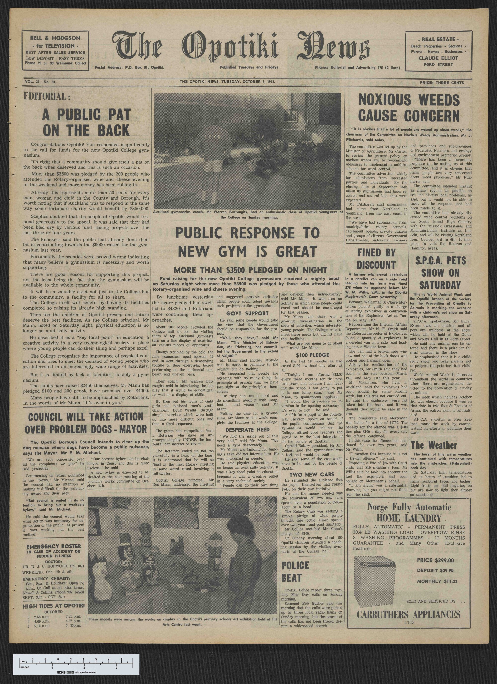 1972-10-03 Opotiki News