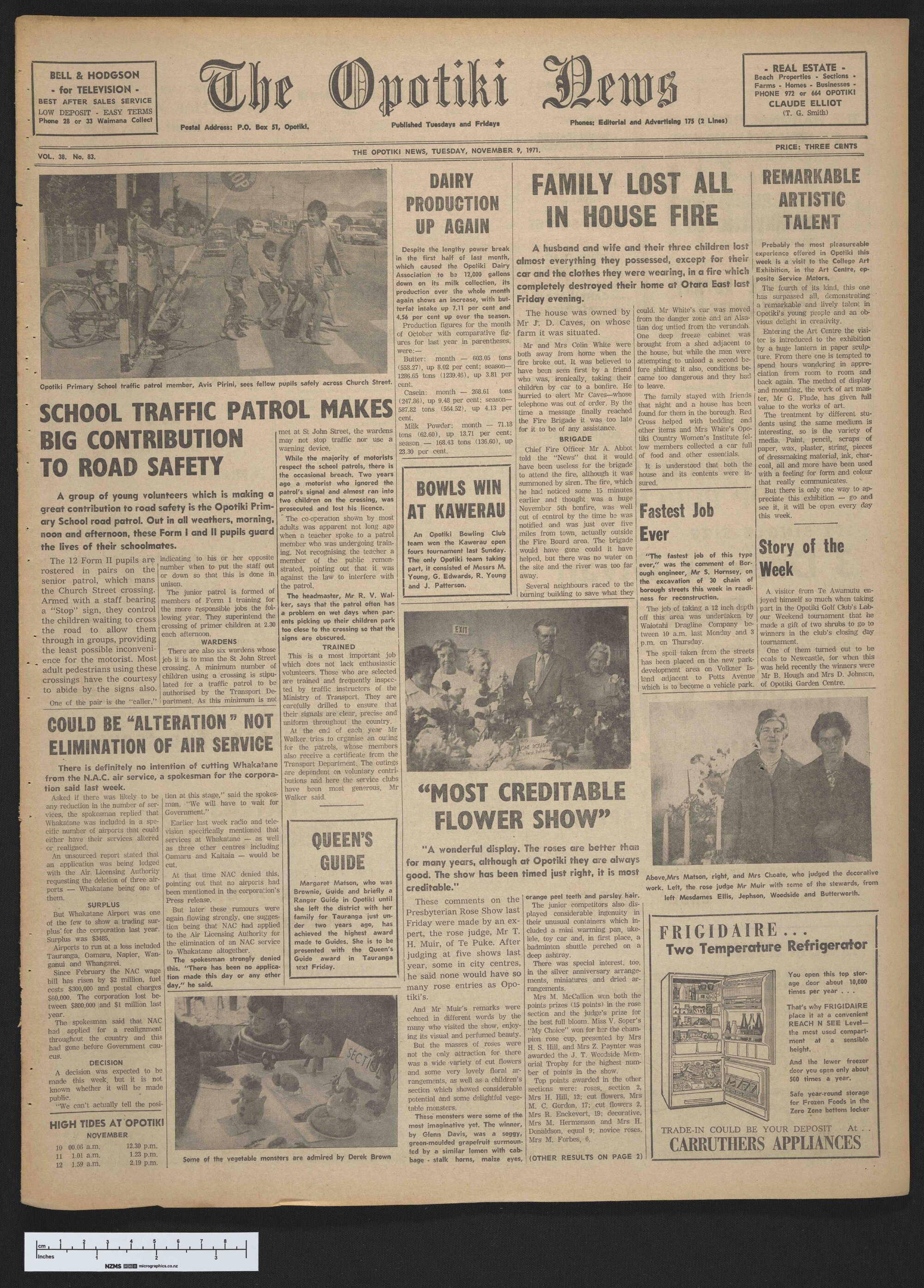 1971-11-09 Opotiki News