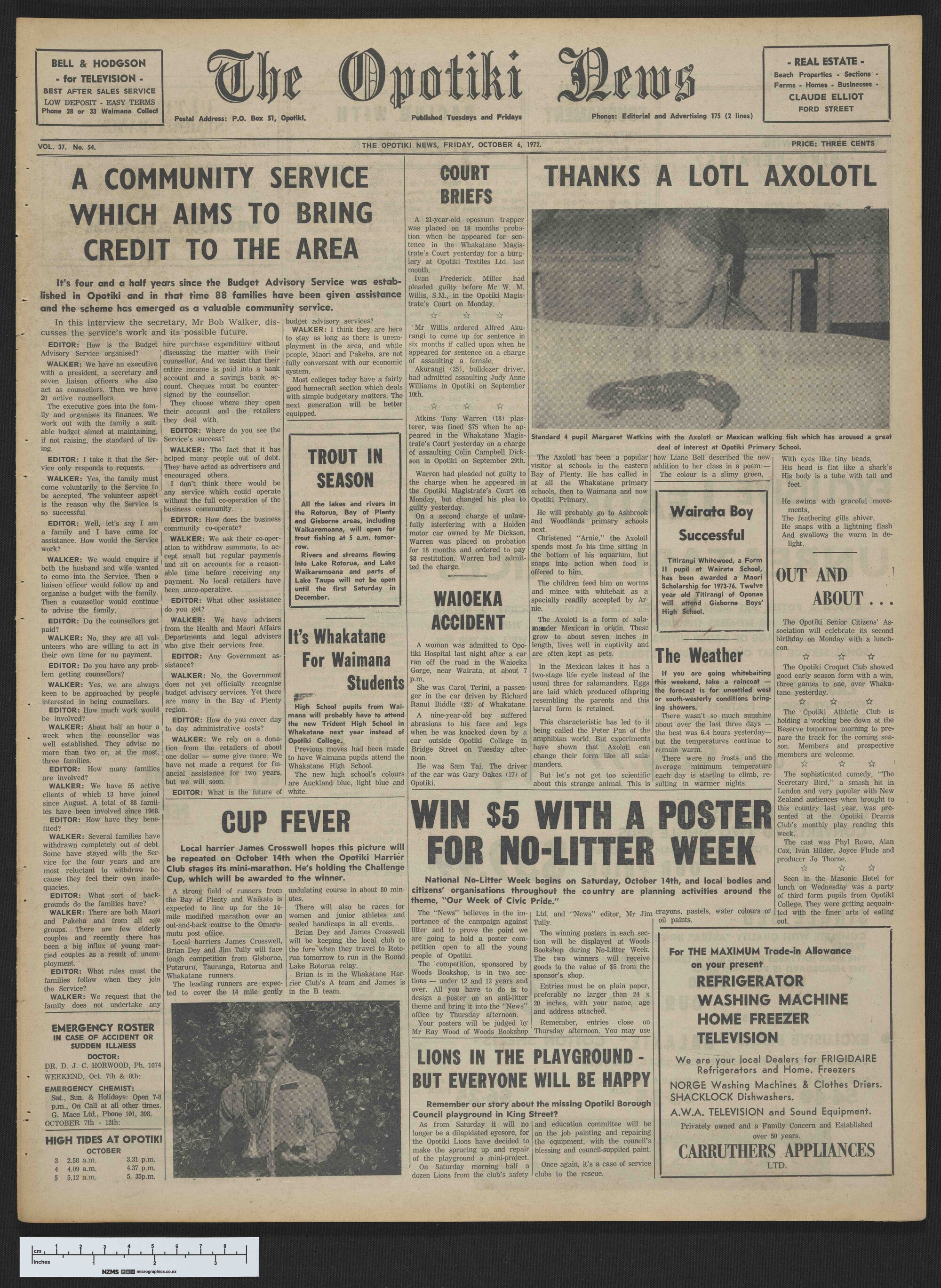 1972-10-06 Opotiki News