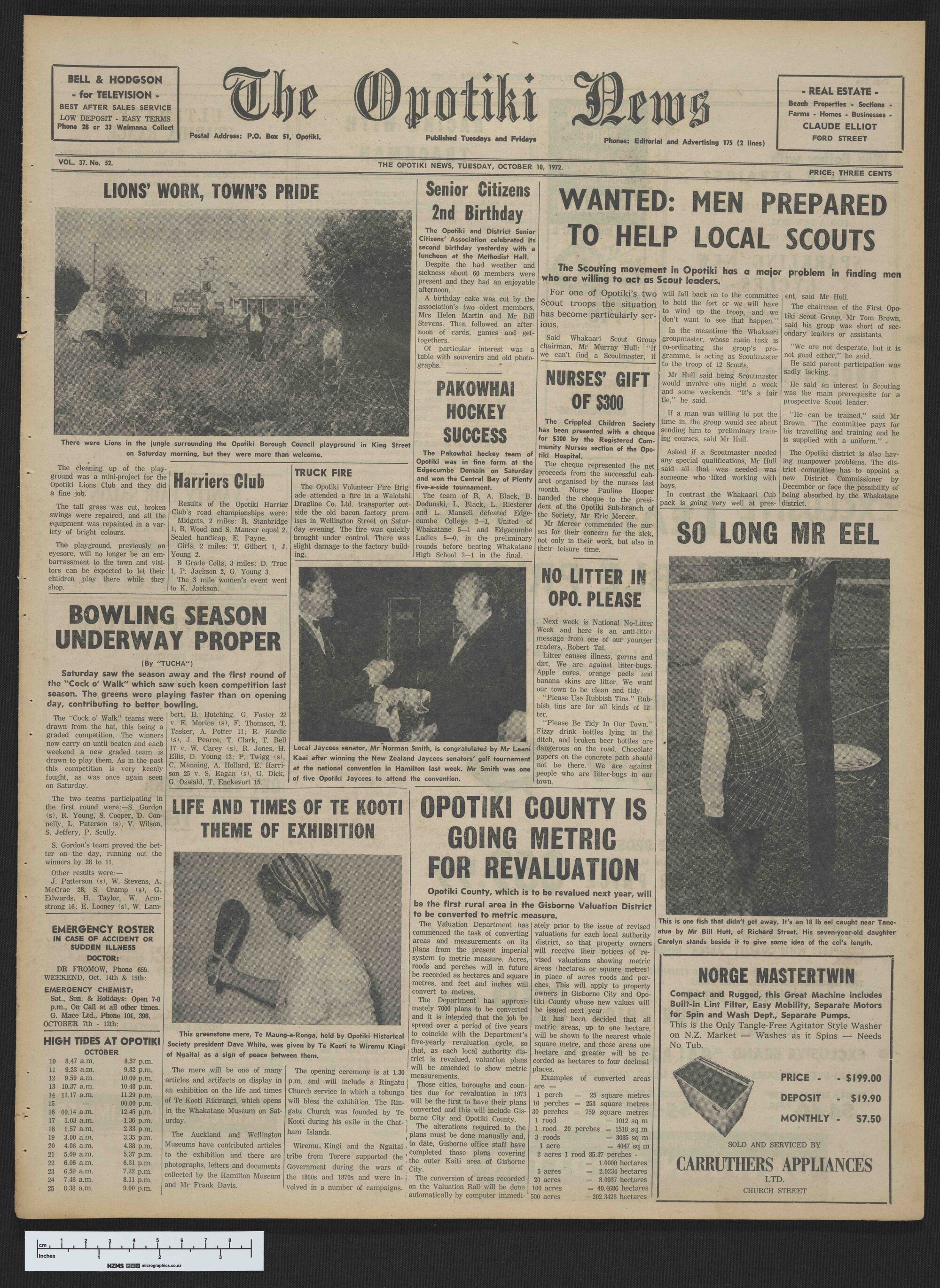 1972-10-10 Opotiki News