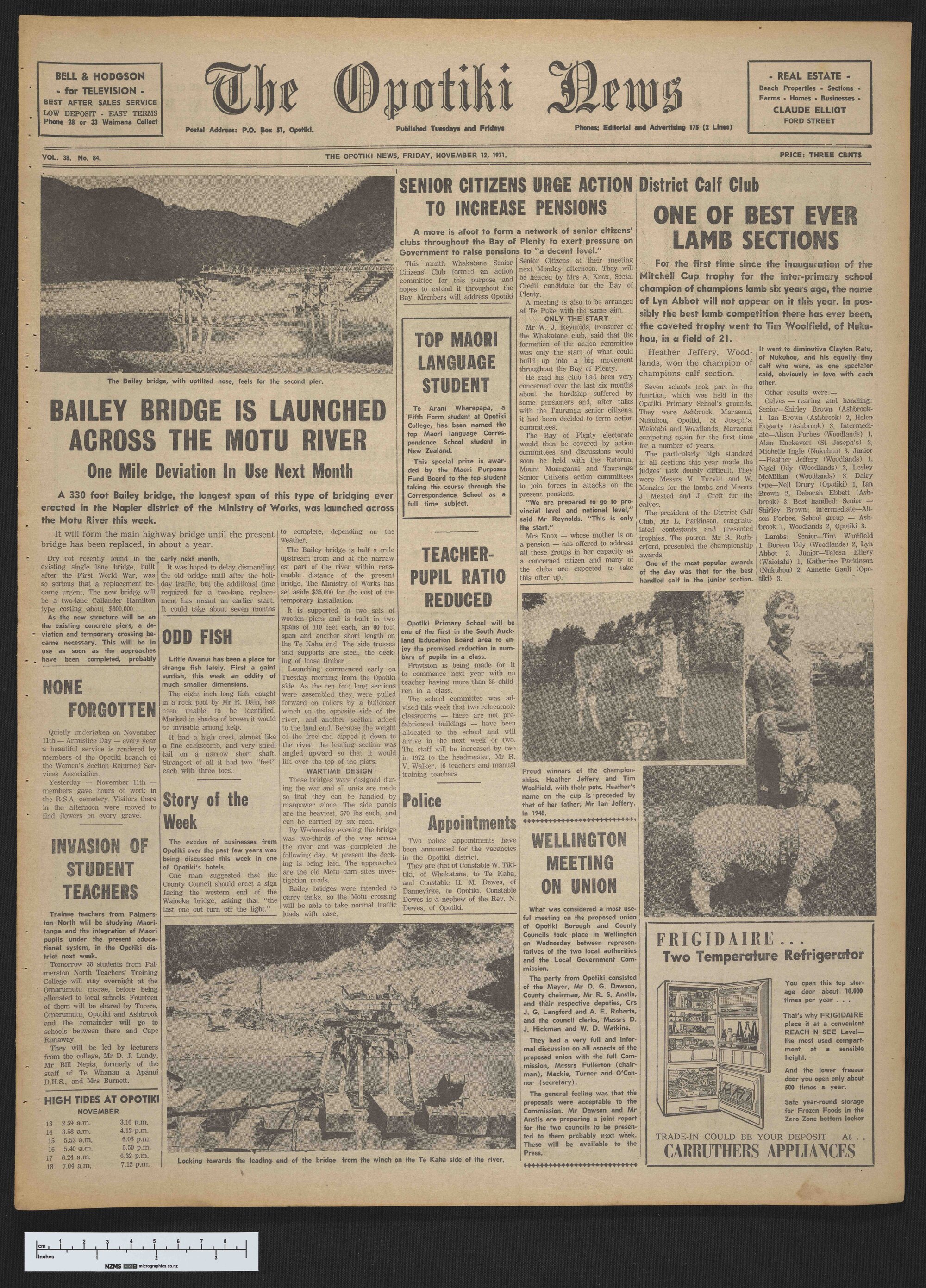 1971-11-12 Opotiki News
