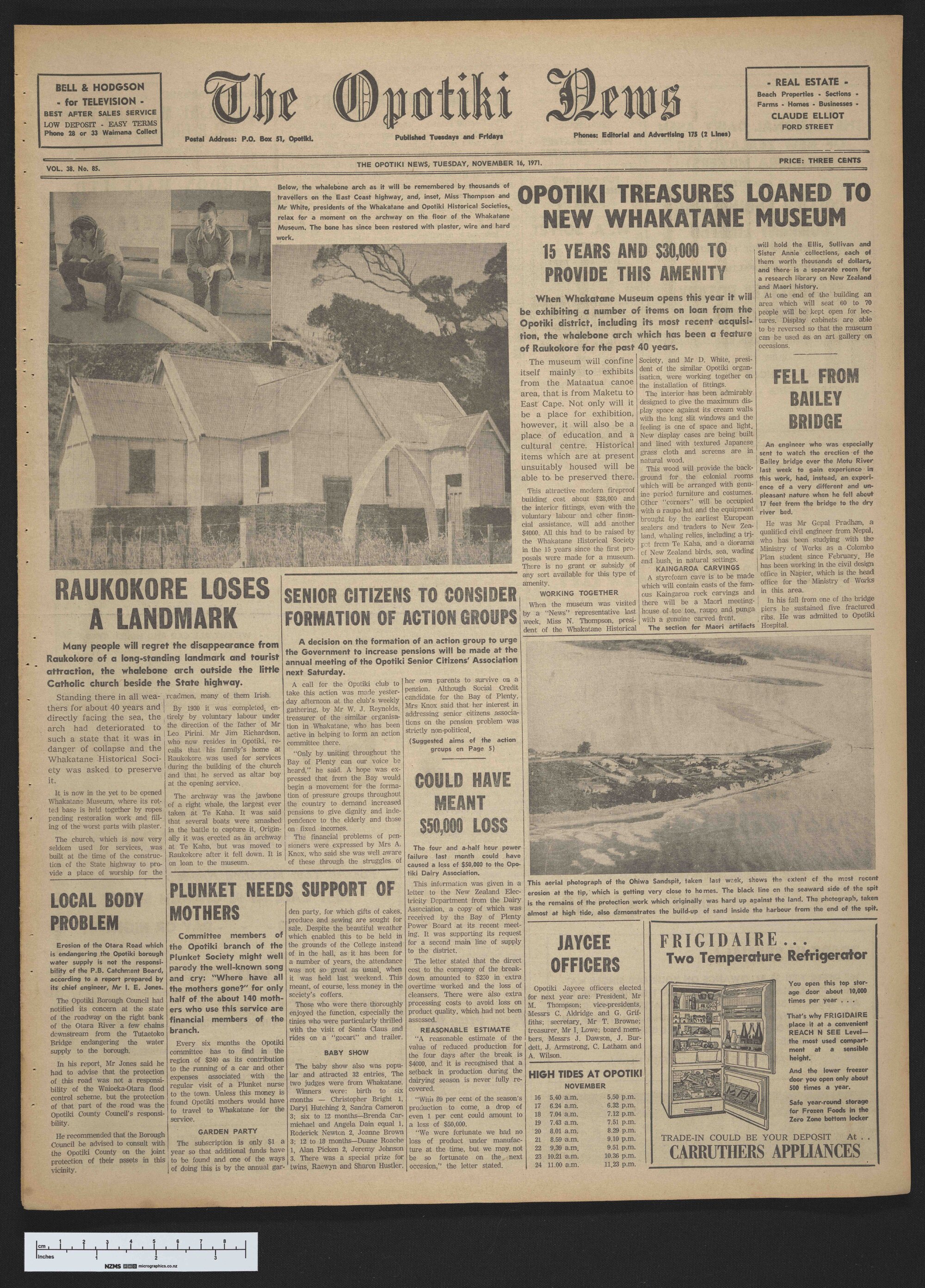 1971-11-16 Opotiki News