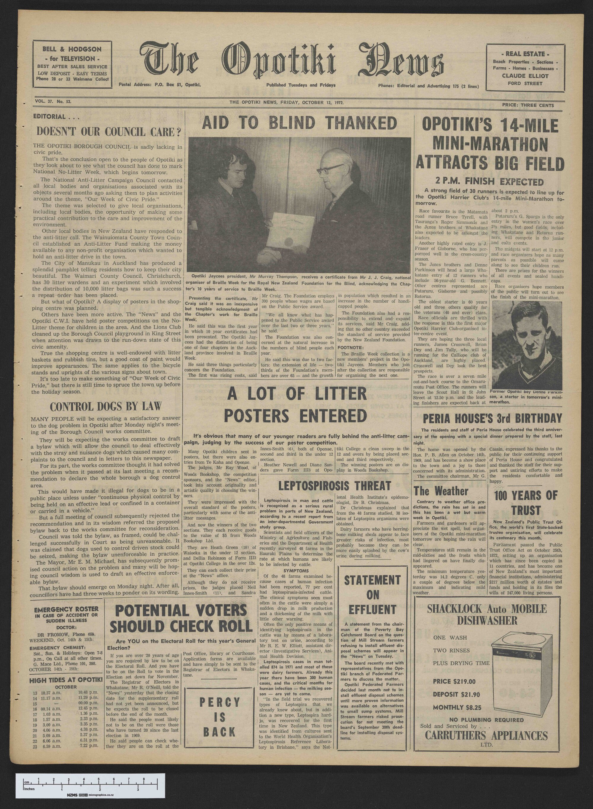 1972-10-13 Opotiki News