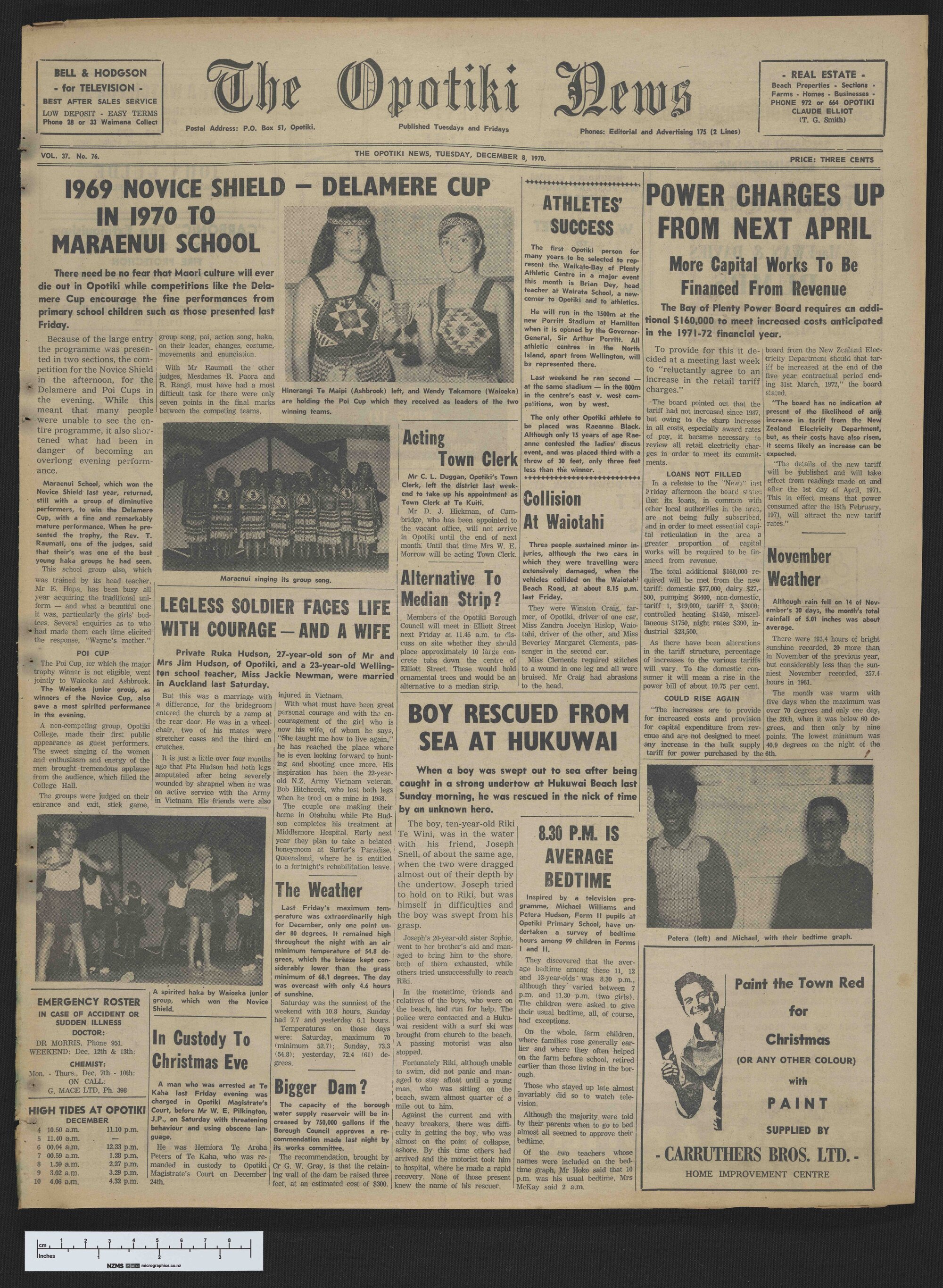 1970-12-08 Opotiki News