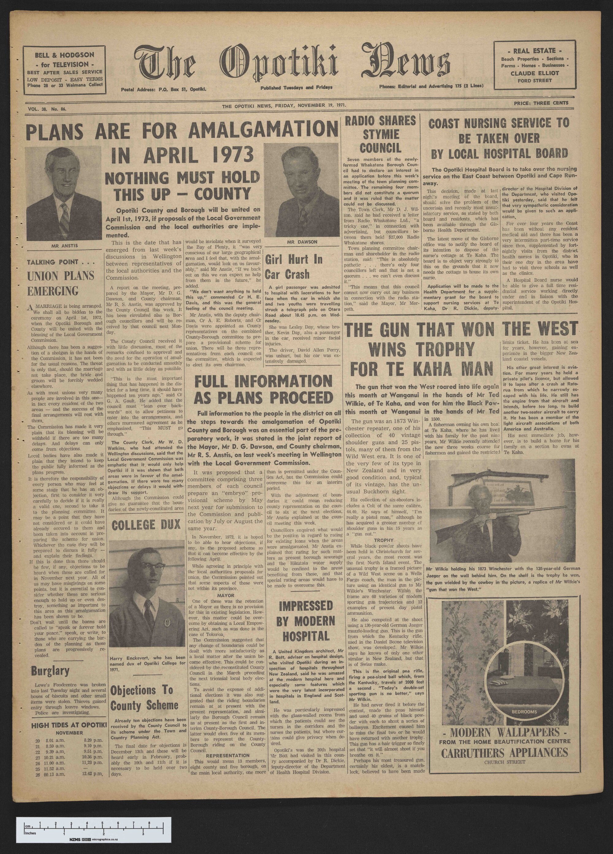 1971-11-19 Opotiki News