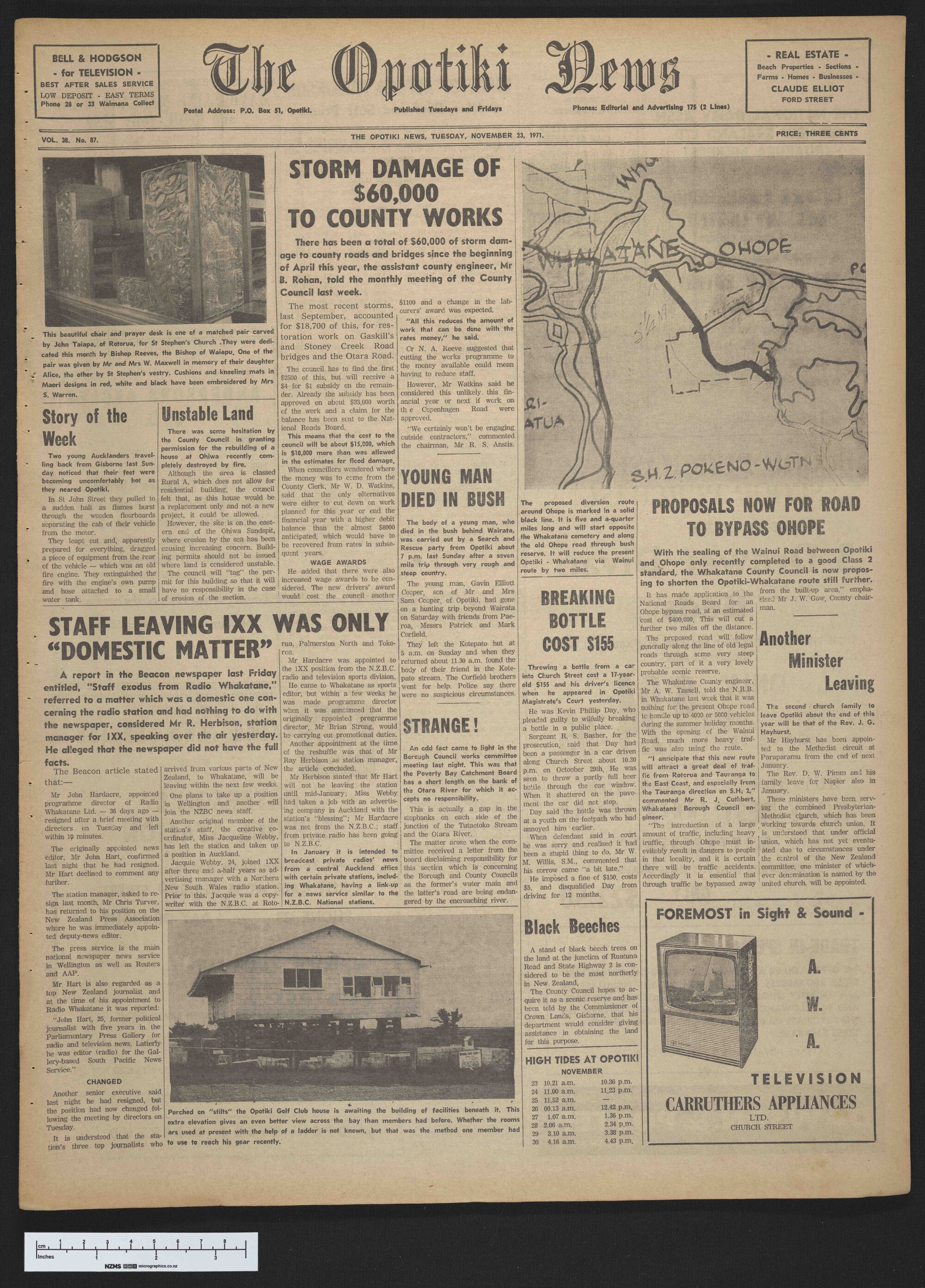 1971-11-23 Opotiki News