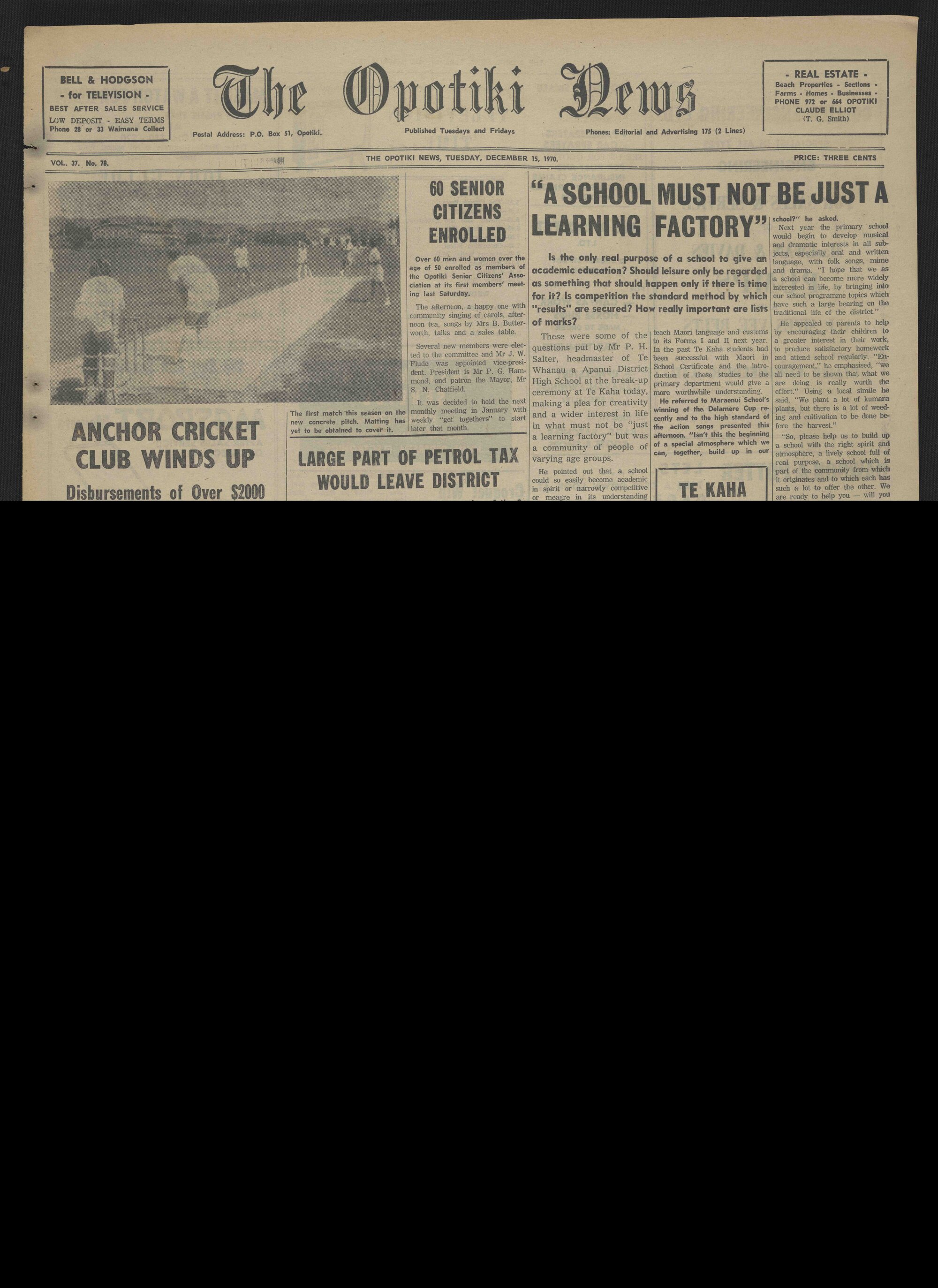 1970-12-15 Opotiki News