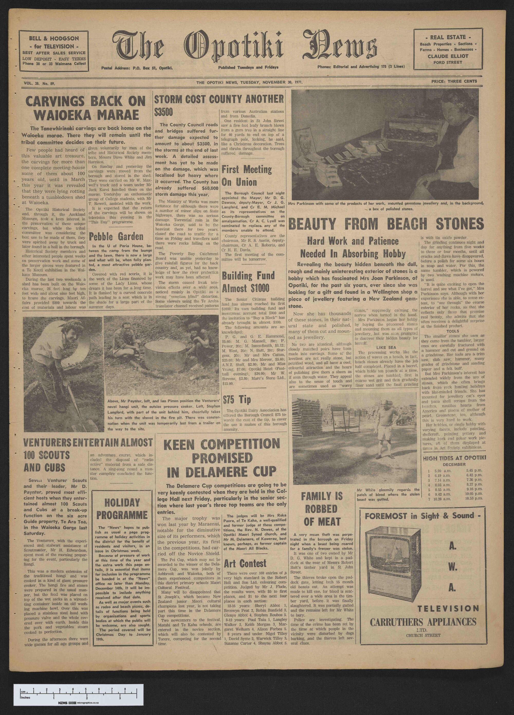 1971-11-30 Opotiki News