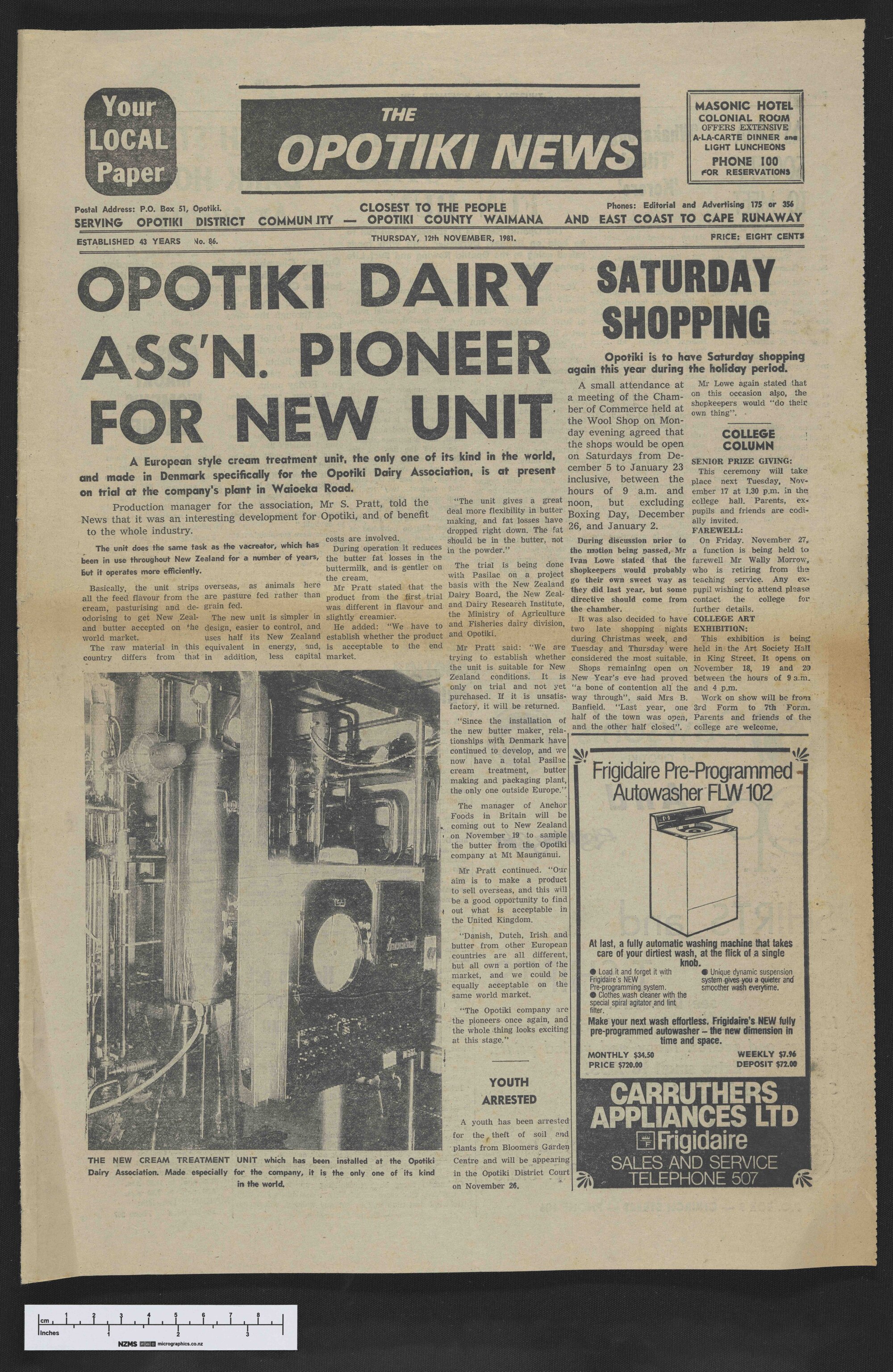 1981-11-12 Opotiki News