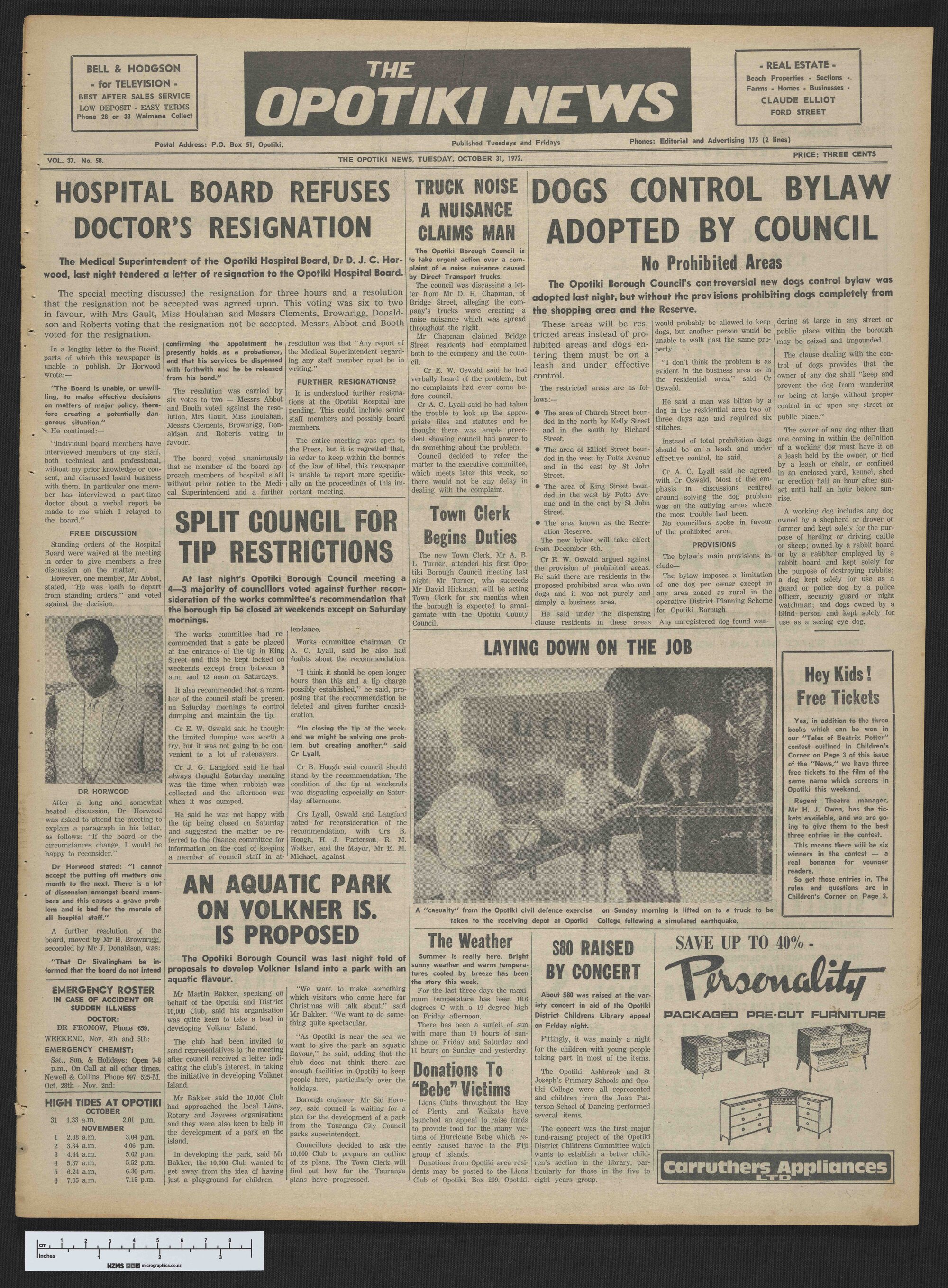 1972-10-31 Opotiki News