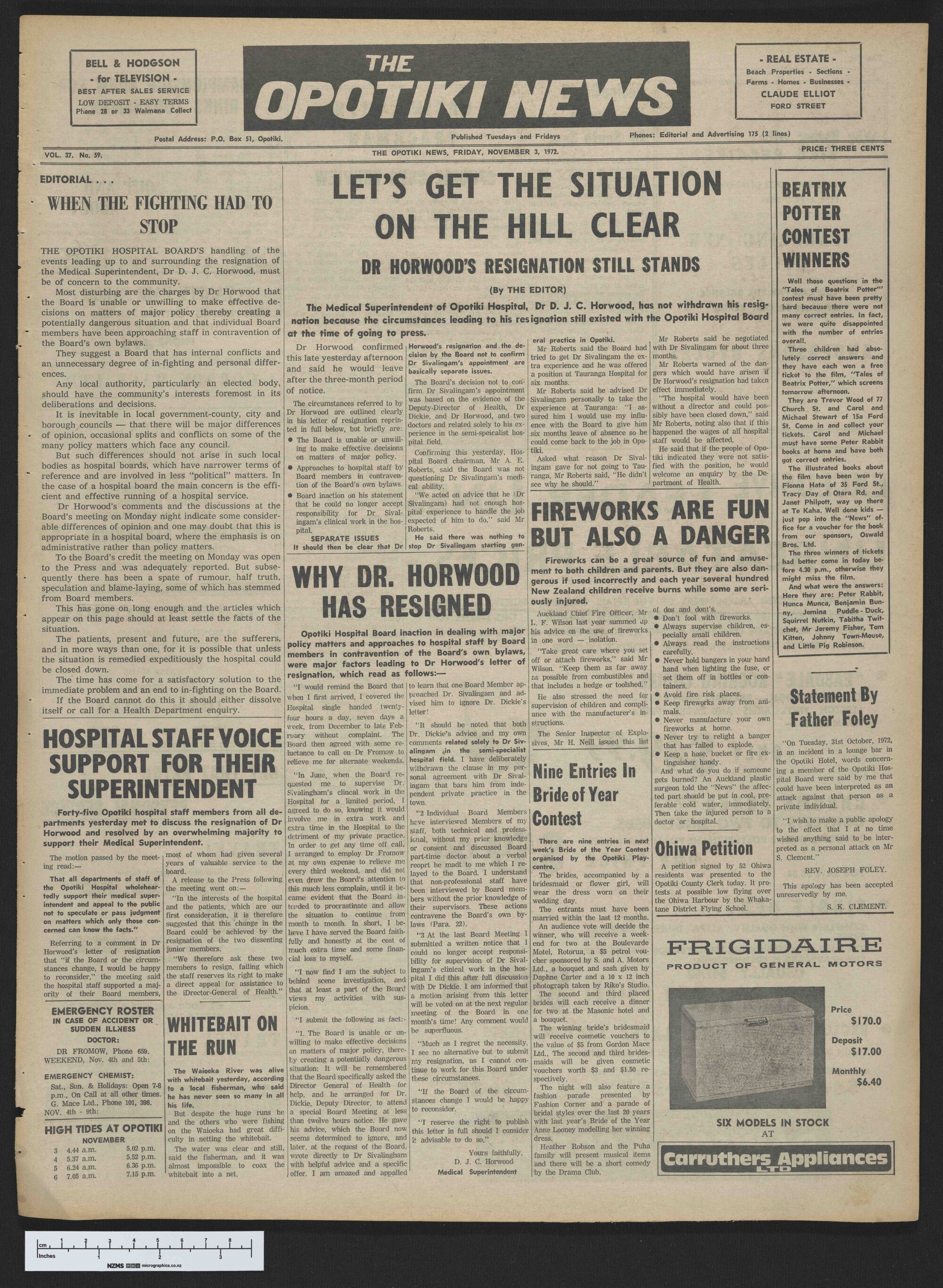 1972-11-03 Opotiki News