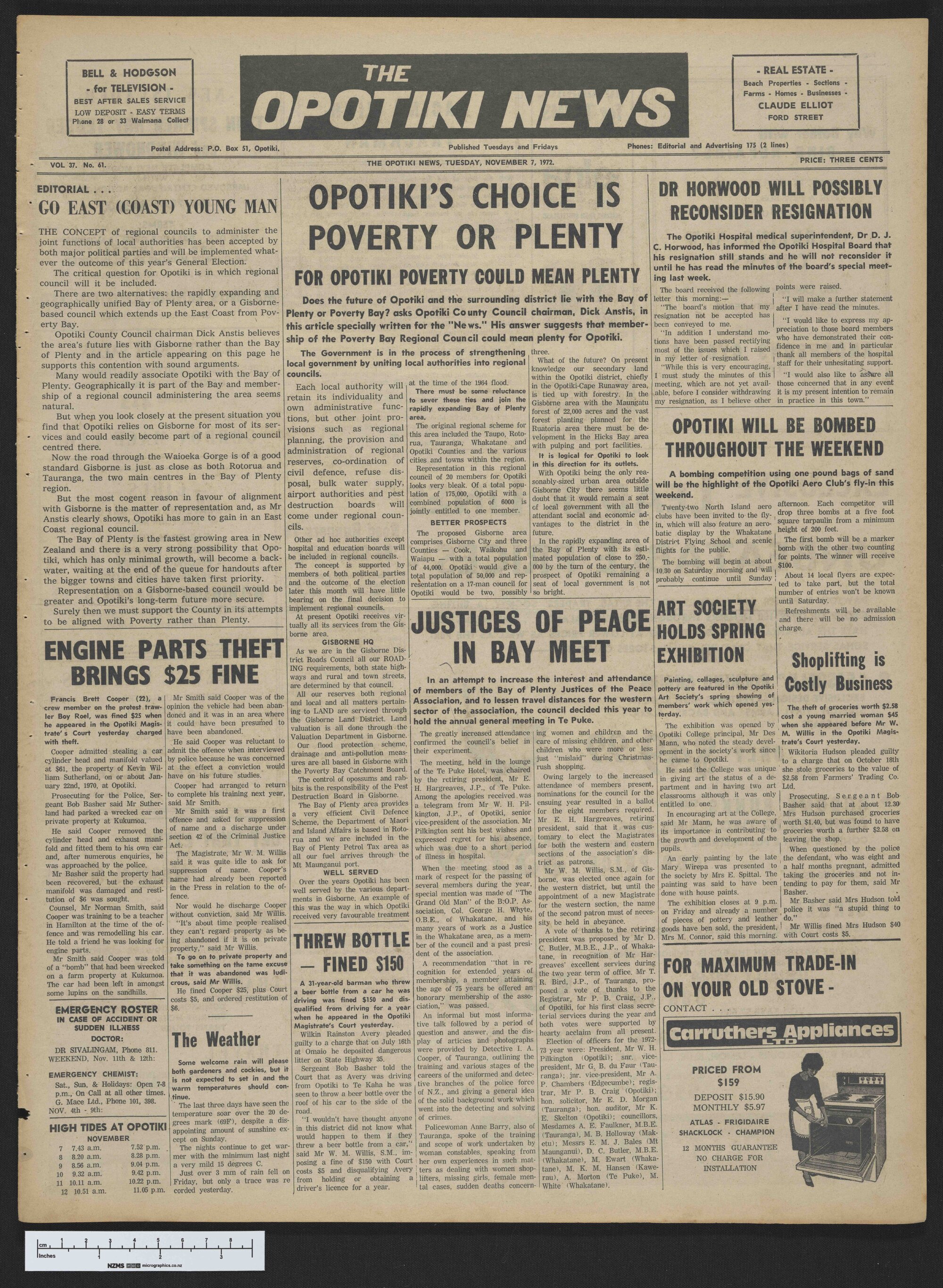 1972-11-07 Opotiki News