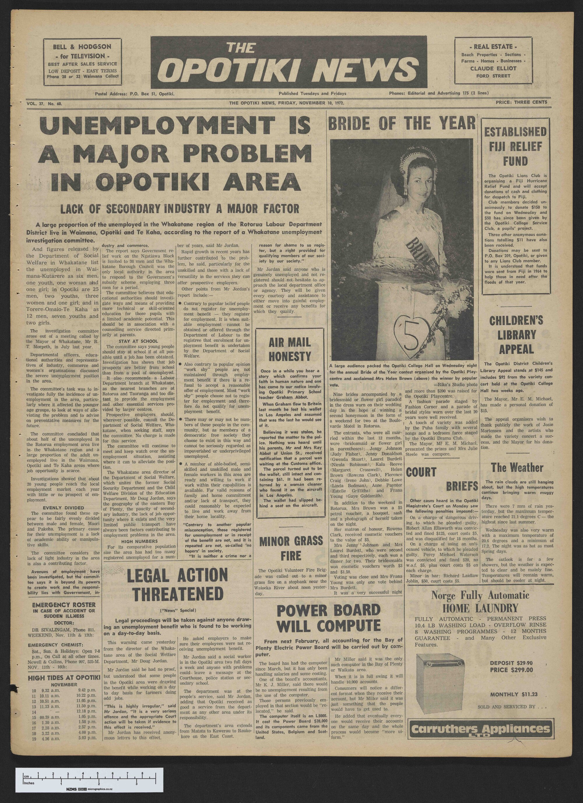 1972-11-10 Opotiki News