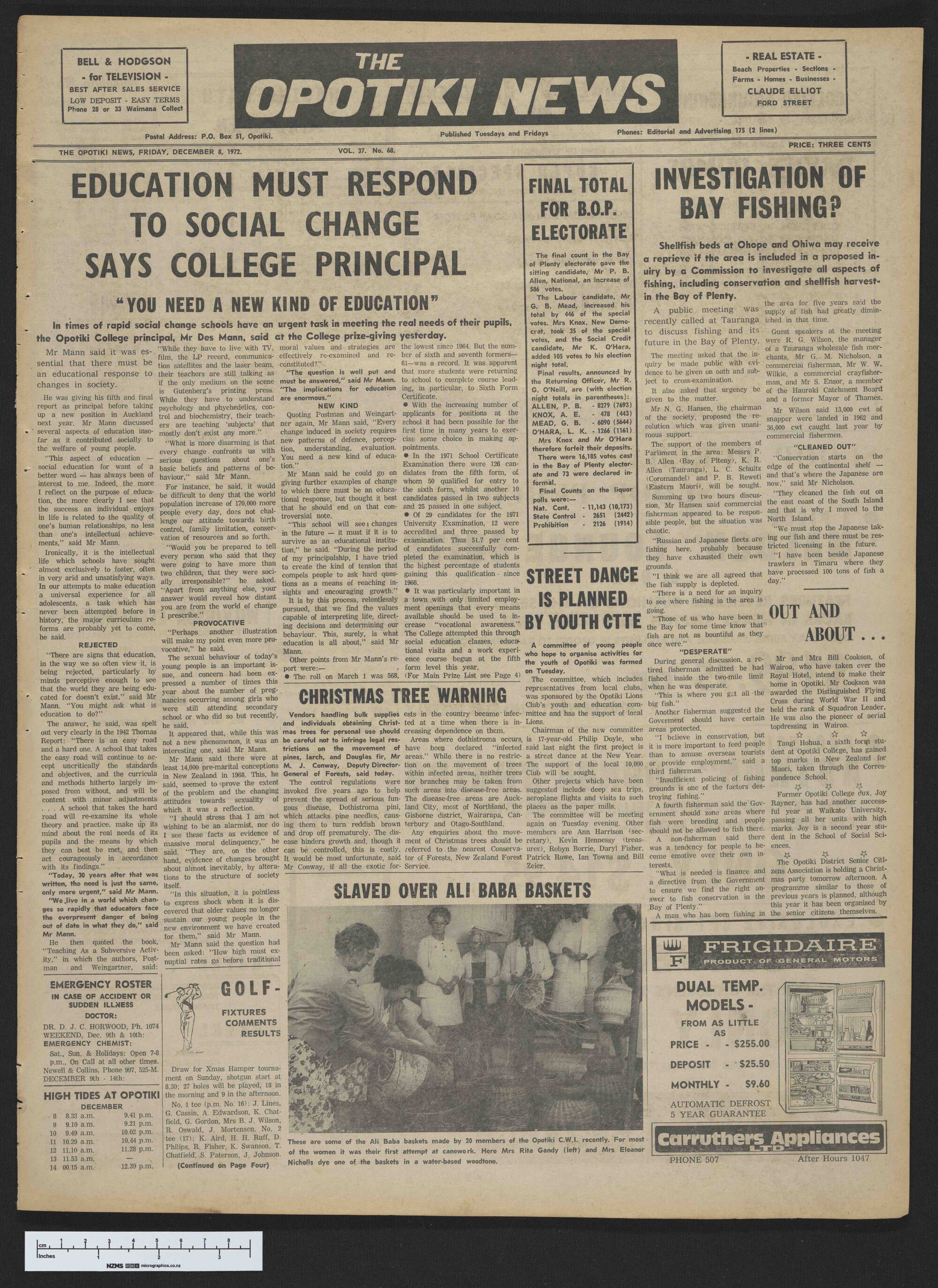 1972-12-08 Opotiki News