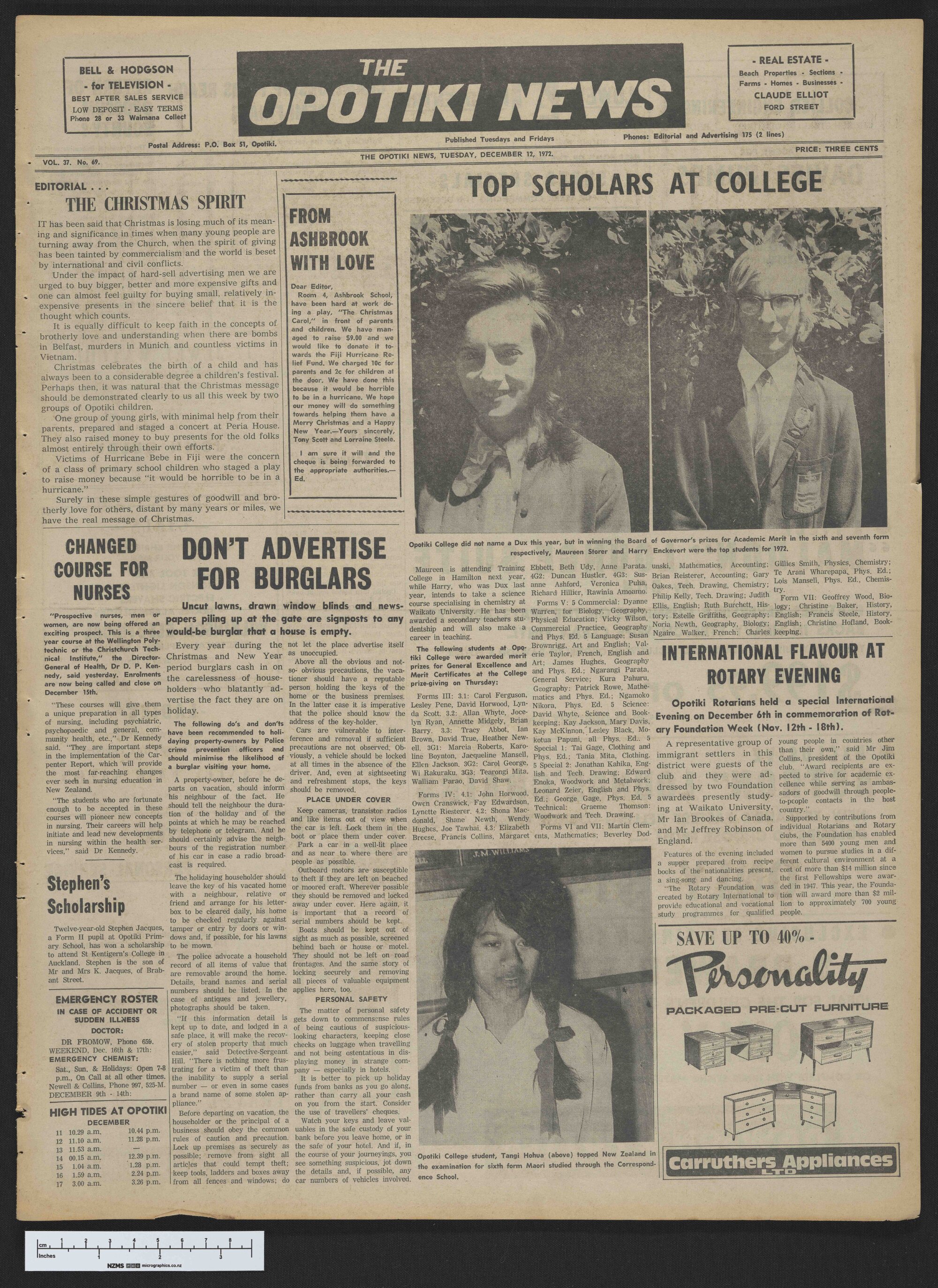1972-12-12 Opotiki News