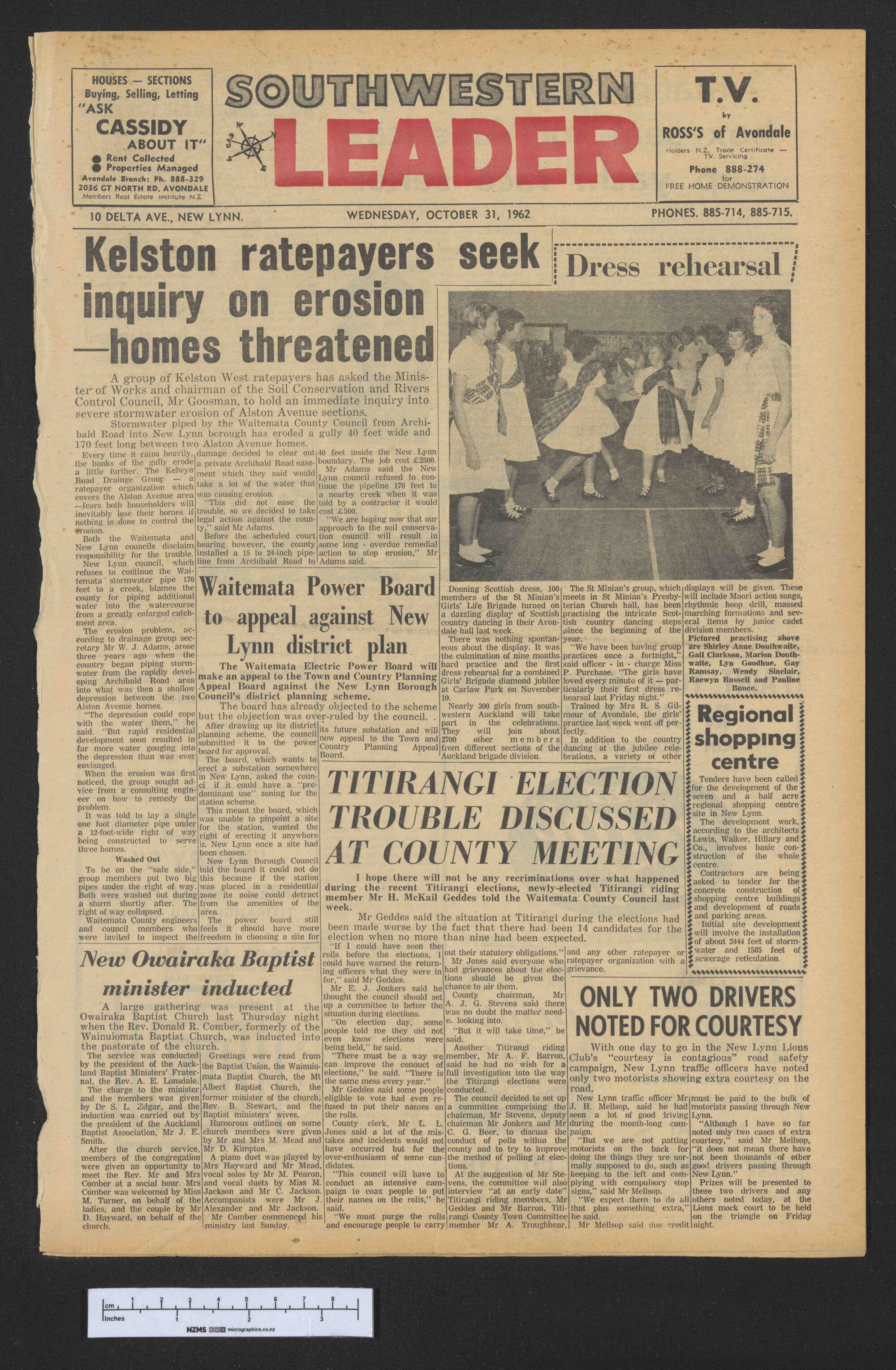 1962-10-31 Southwestern Leader