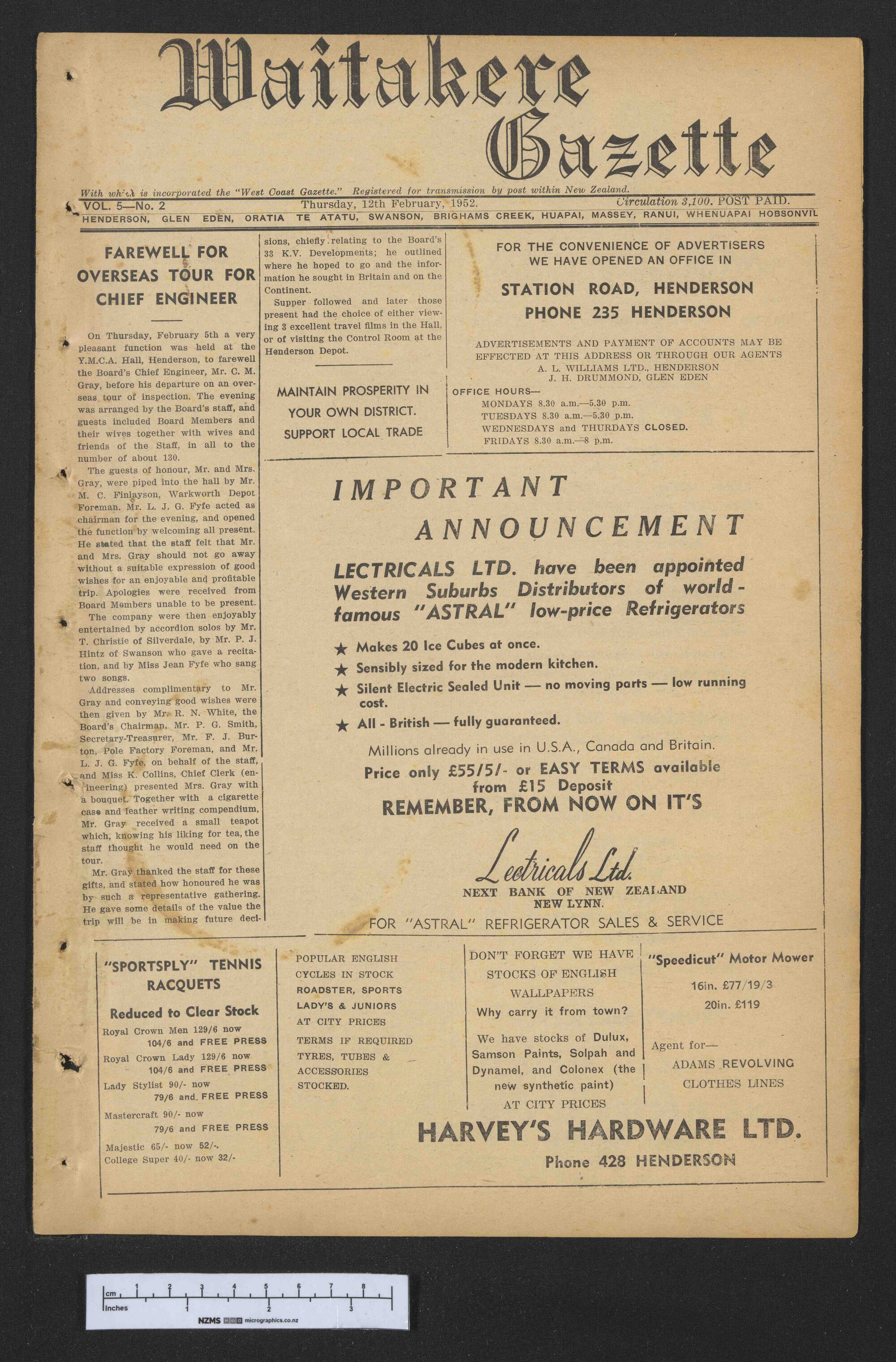 1953-02-12 Waitakere Gazette