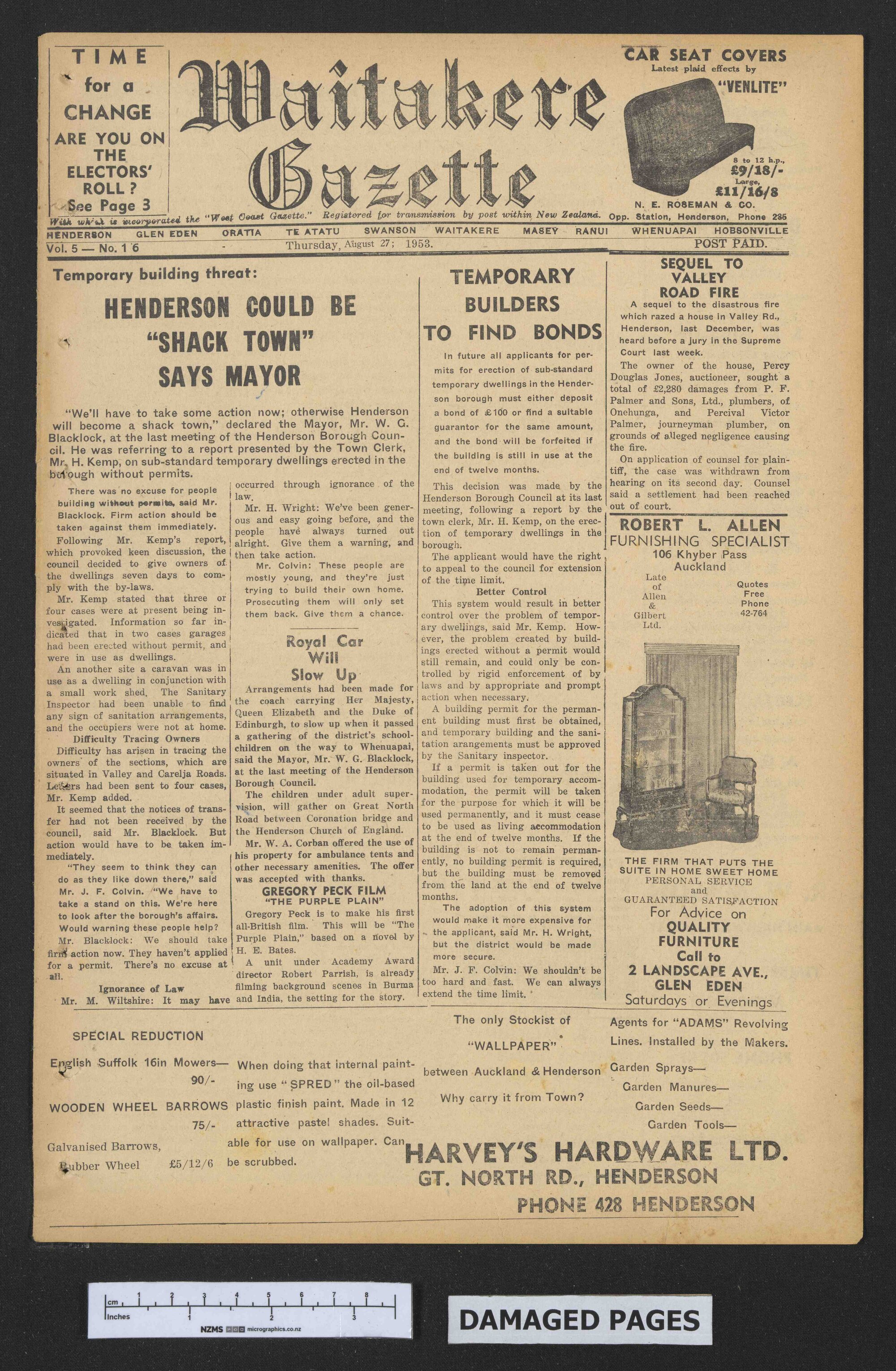 1953-08-27 Waitakere Gazette