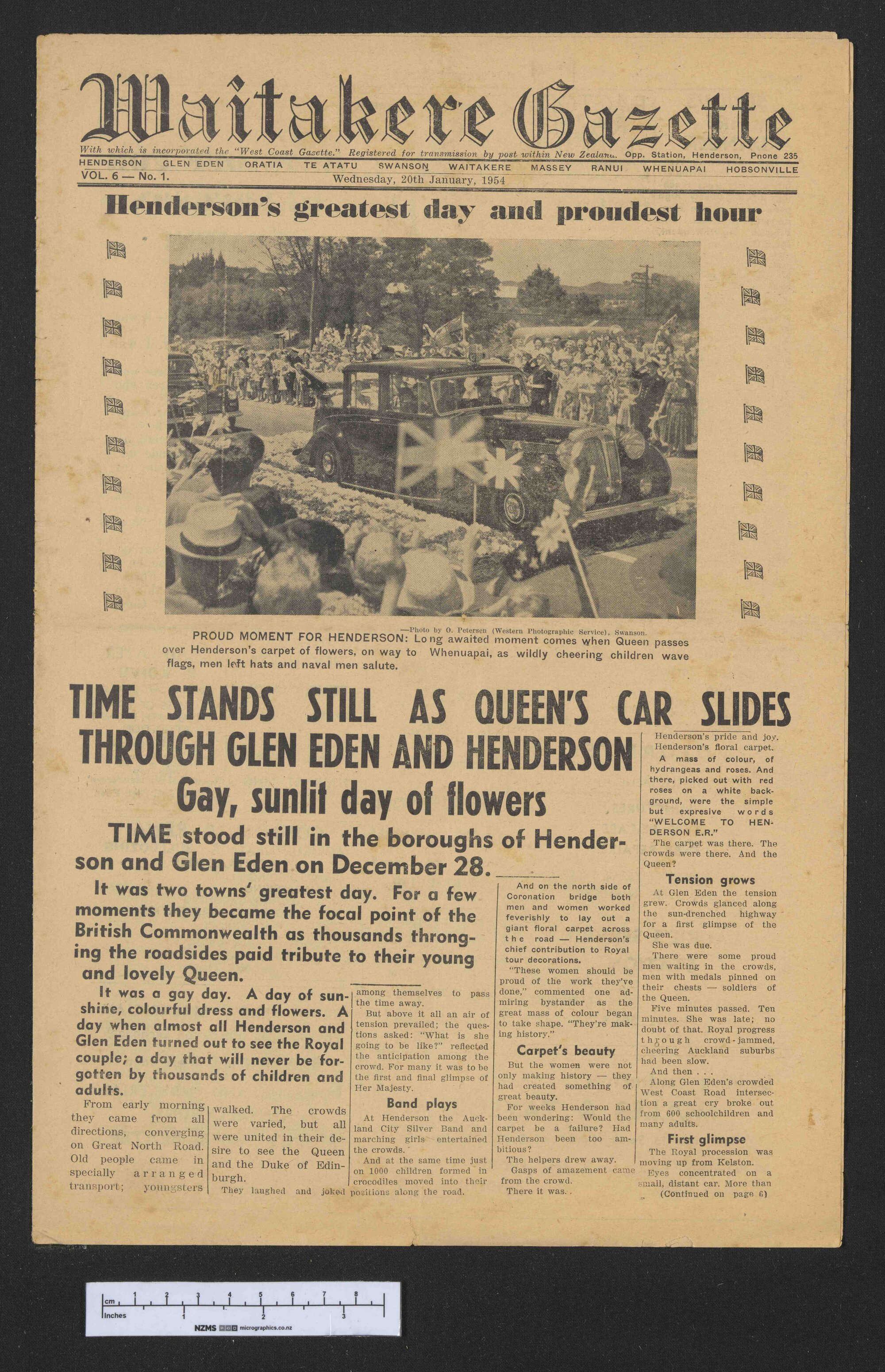 1954-01-20 Waitakere Gazette
