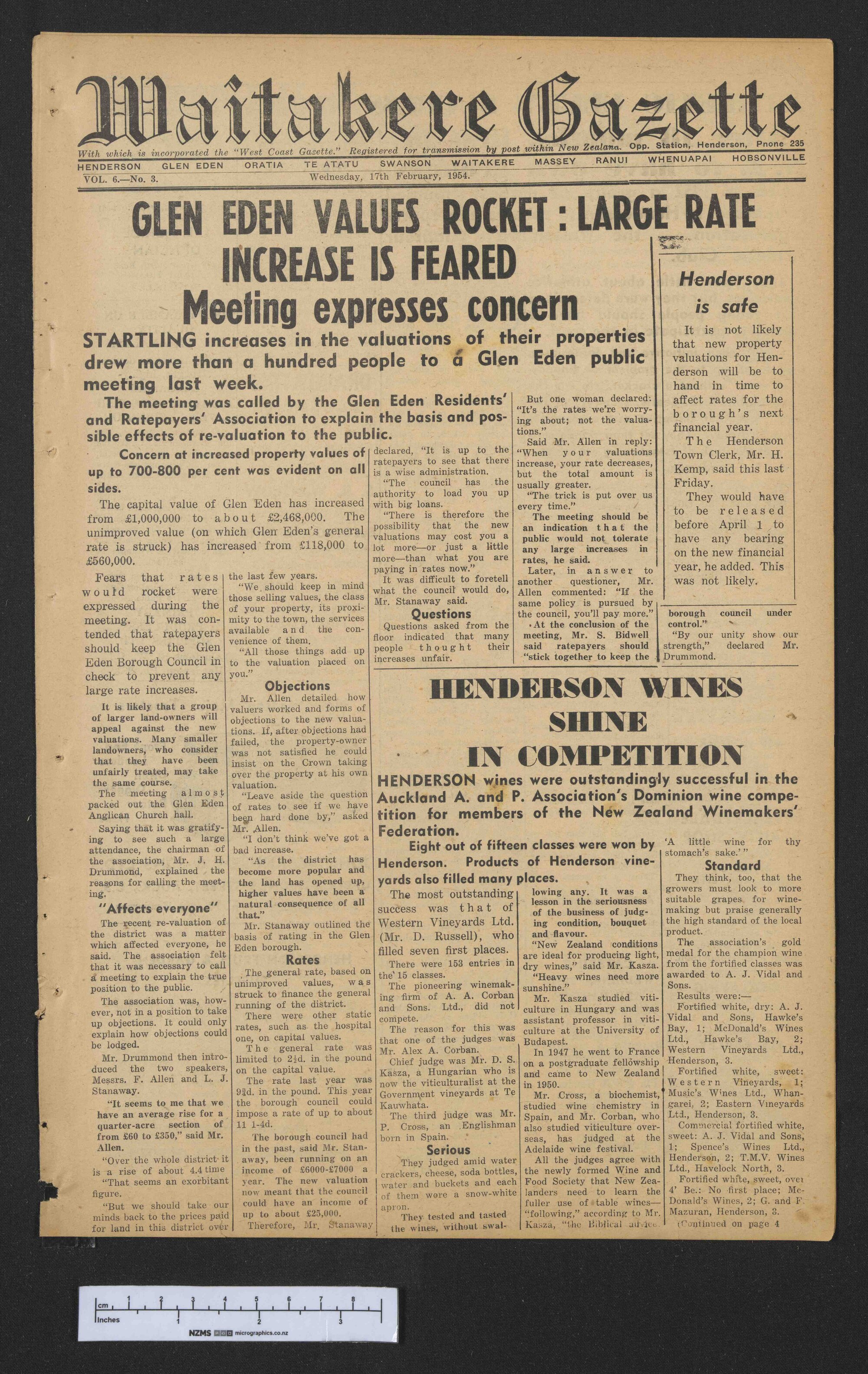 1954-02-17 Waitakere Gazette