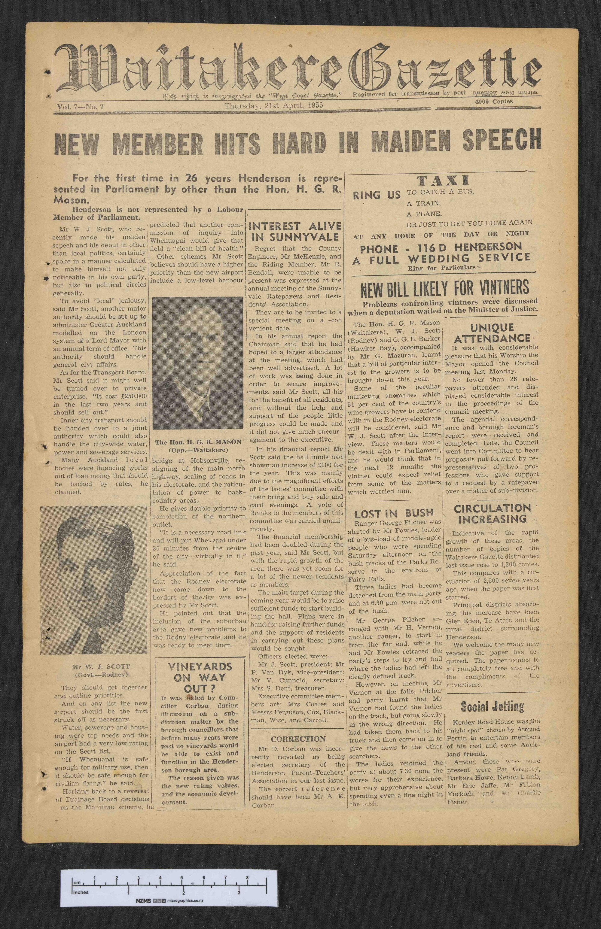 1955-04-21 Waitakere Gazette