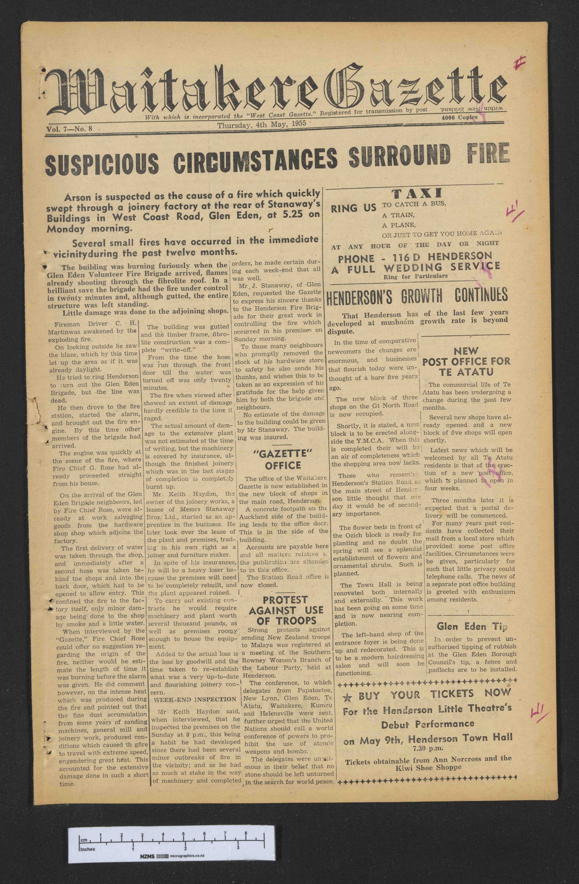 1955-05-04 Waitakere Gazette