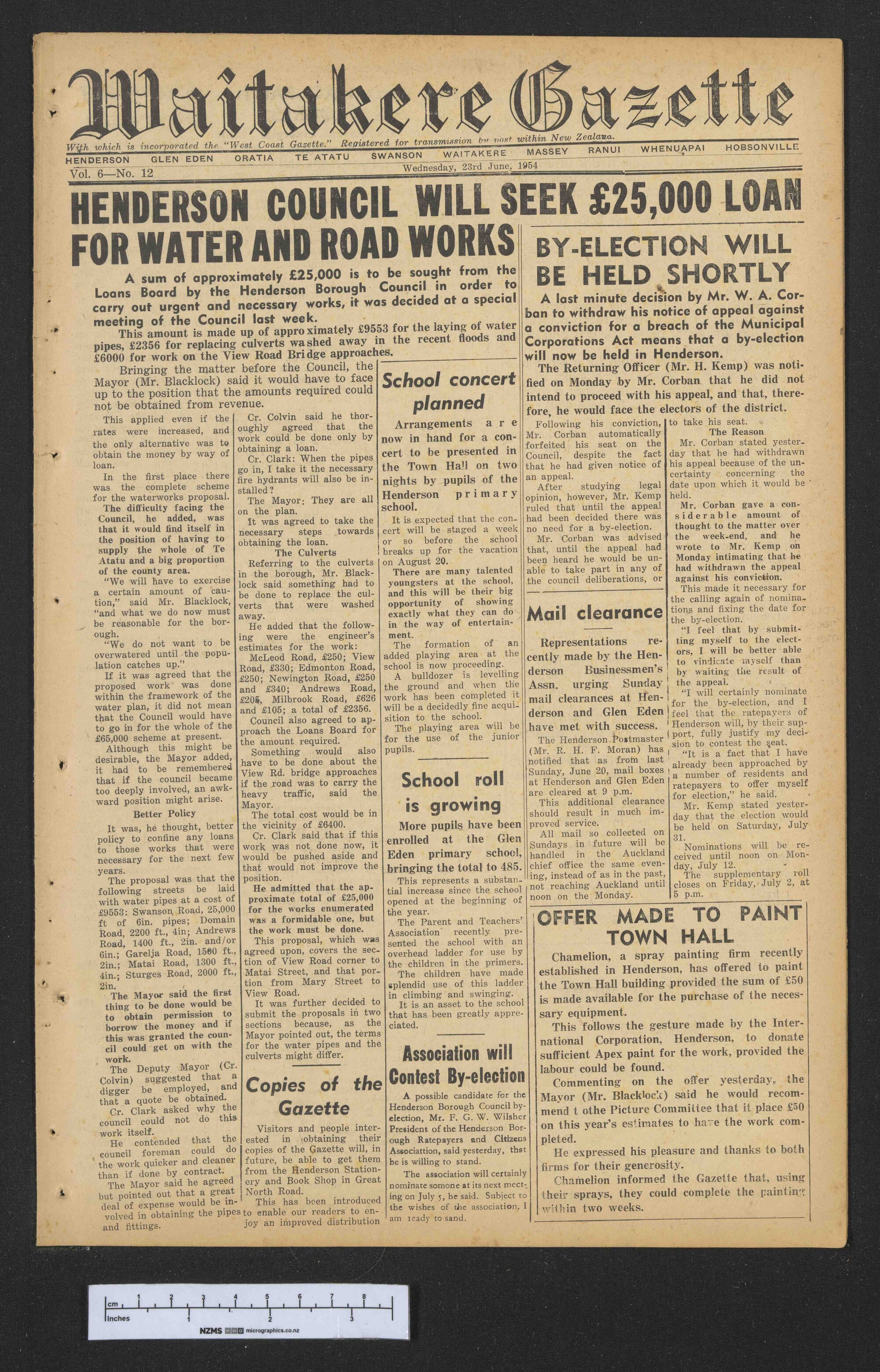 1954-06-23 Waitakere Gazette