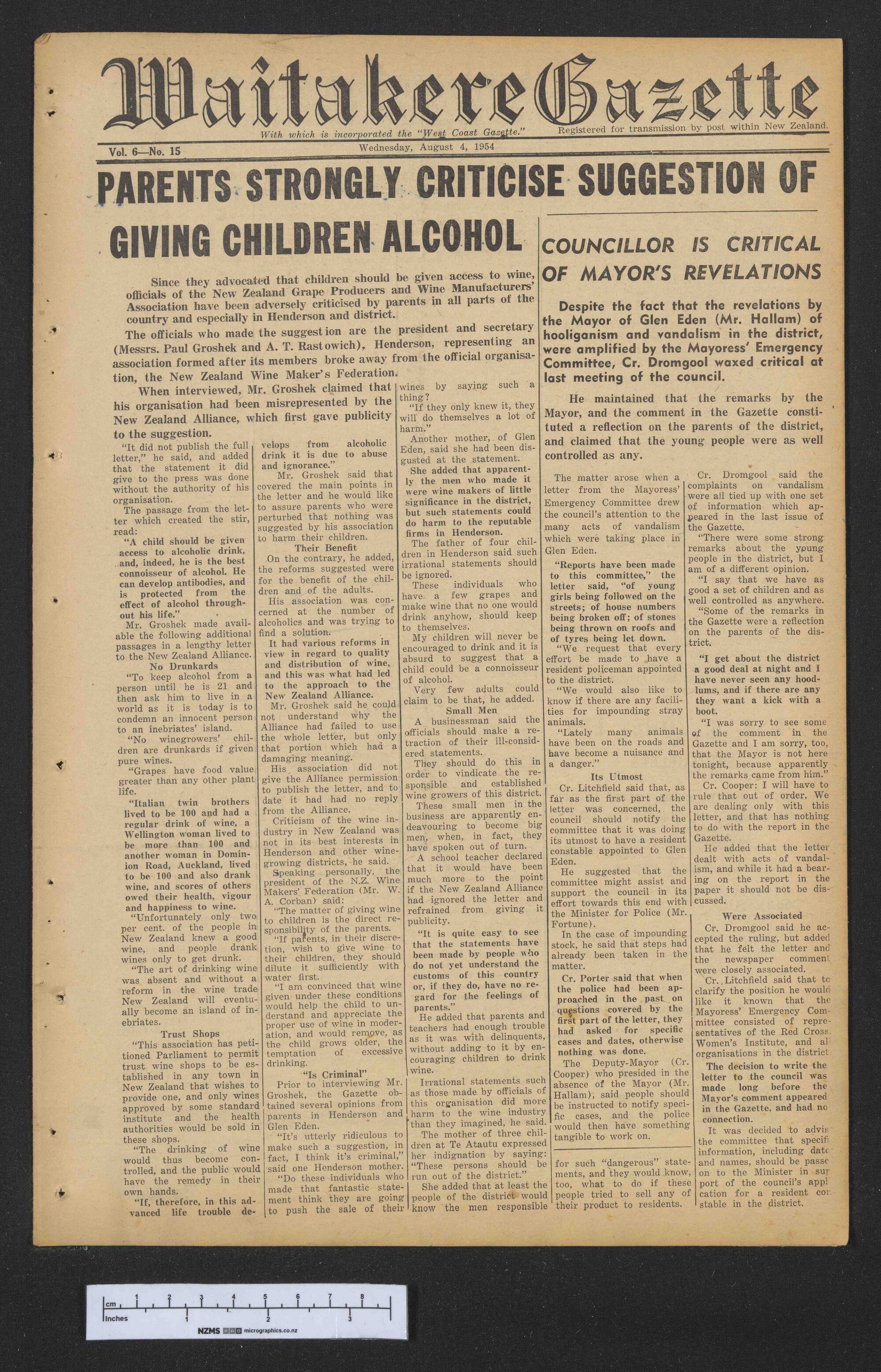 1954-08-04 Waitakere Gazette