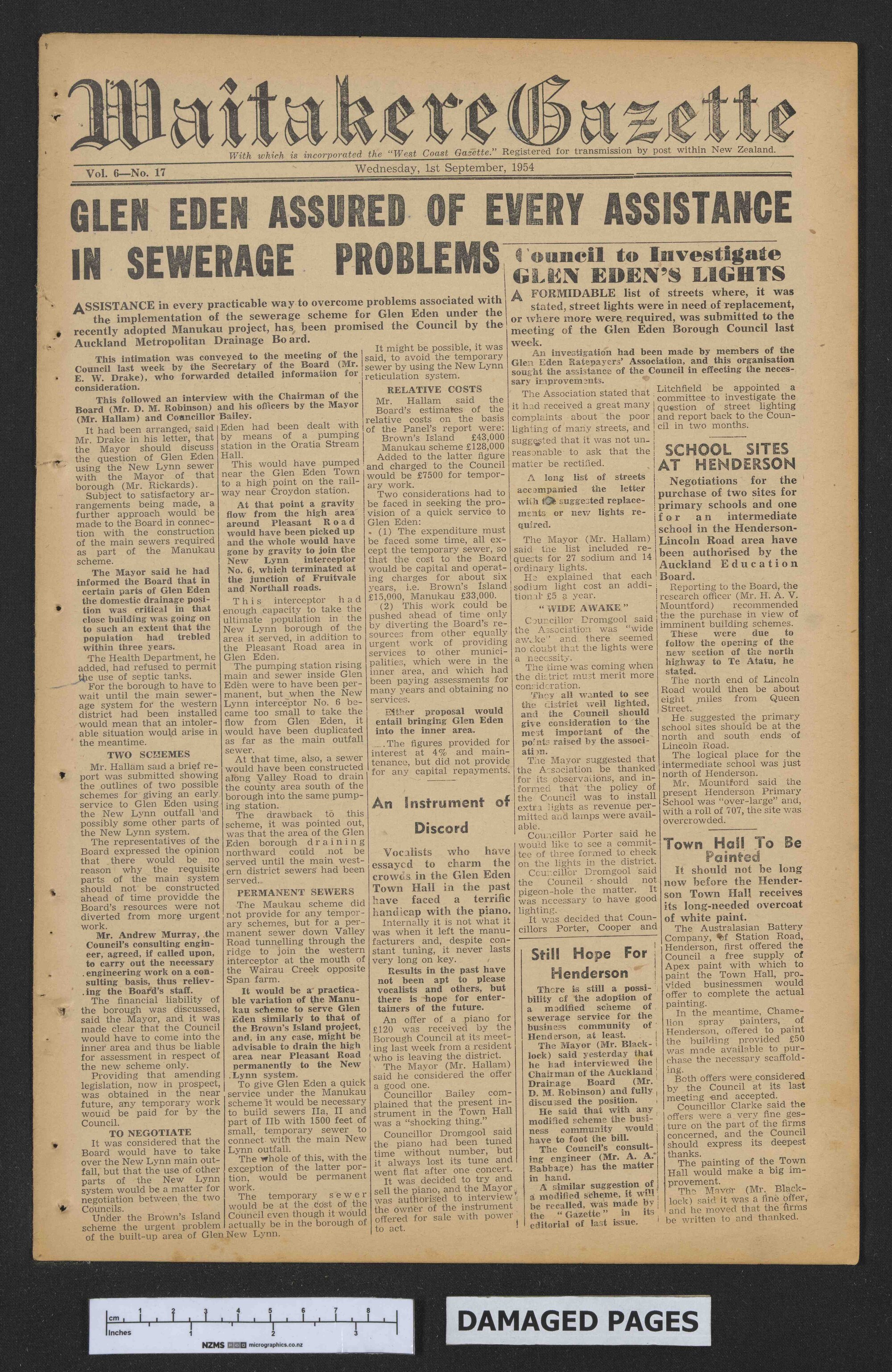 1954-09-01 Waitakere Gazette